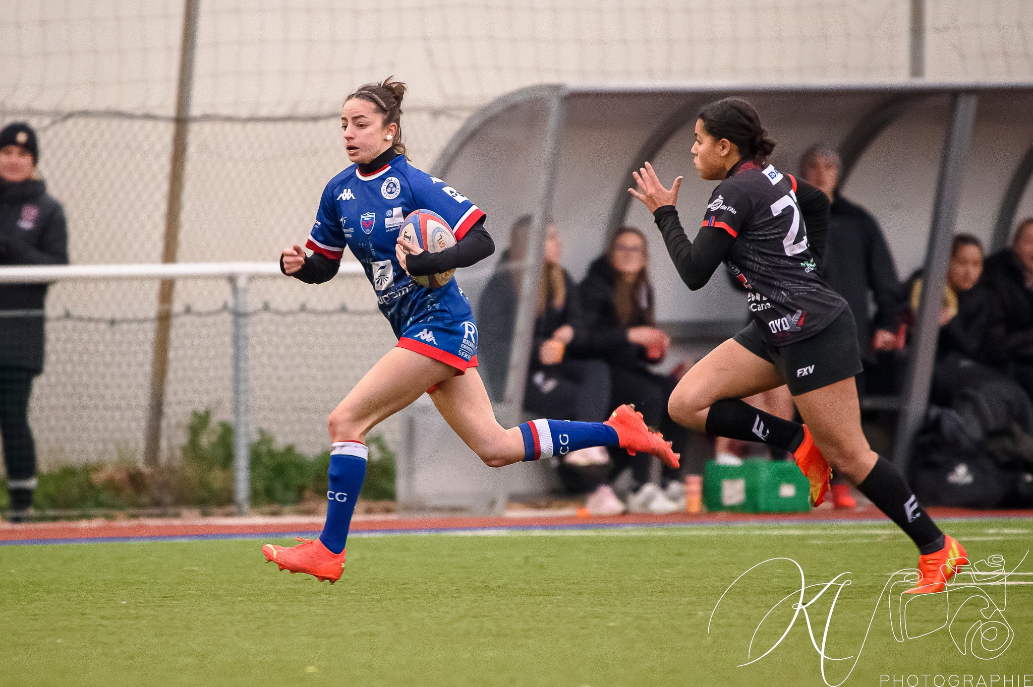  FC Grenoble Rugby - US Oyonnax Rugby - Rugby - U18 FCG Amazones (24) vs (15) Oyonnax Rugby (#U18GREOYO01) Photo by: Karine Valentin | Siuxy Sports 2023-01-29