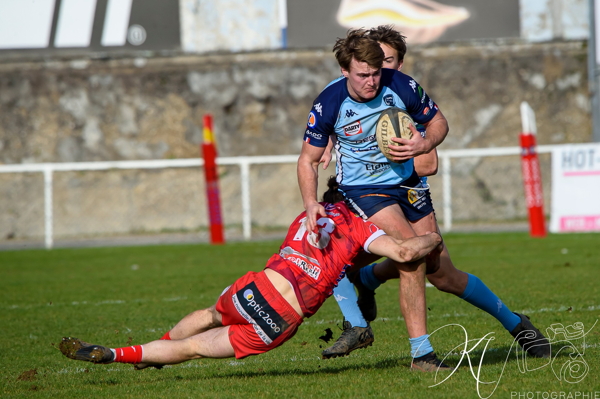  Stade Olympique Voironnais - Saint-Marcellin Sports - Rugby - Stade Olympique Voironnais (28) vs (31) Saint-Marcellin Sports (#2023SOVSMS03) Photo by: Karine Valentin | Siuxy Sports 2023-03-12