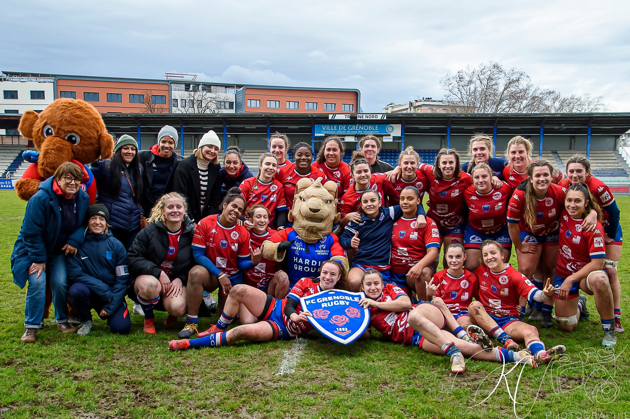  FC Grenoble Rugby - Lille Métropole Rugby Club Villeneuvois - Rugby - FCG Amazones (18) VS (16) LMRCV (#2023FCGvsLMRCV01) Photo by: Karine Valentin | Siuxy Sports 2023-01-08