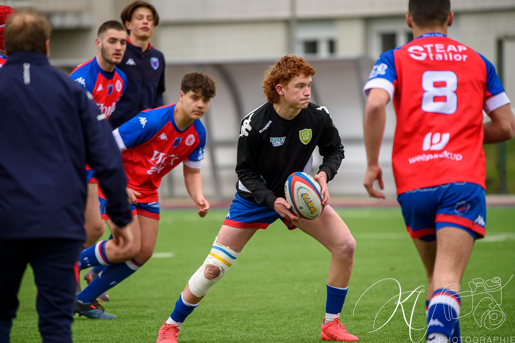  FC Grenoble Rugby - Stade Olympique de Chambéry rugby - Rugby - Alamercery (Amical) - FCG vs SOC (#2023AlamFCGSOC02) Photo by: Karine Valentin | Siuxy Sports 2023-02-25