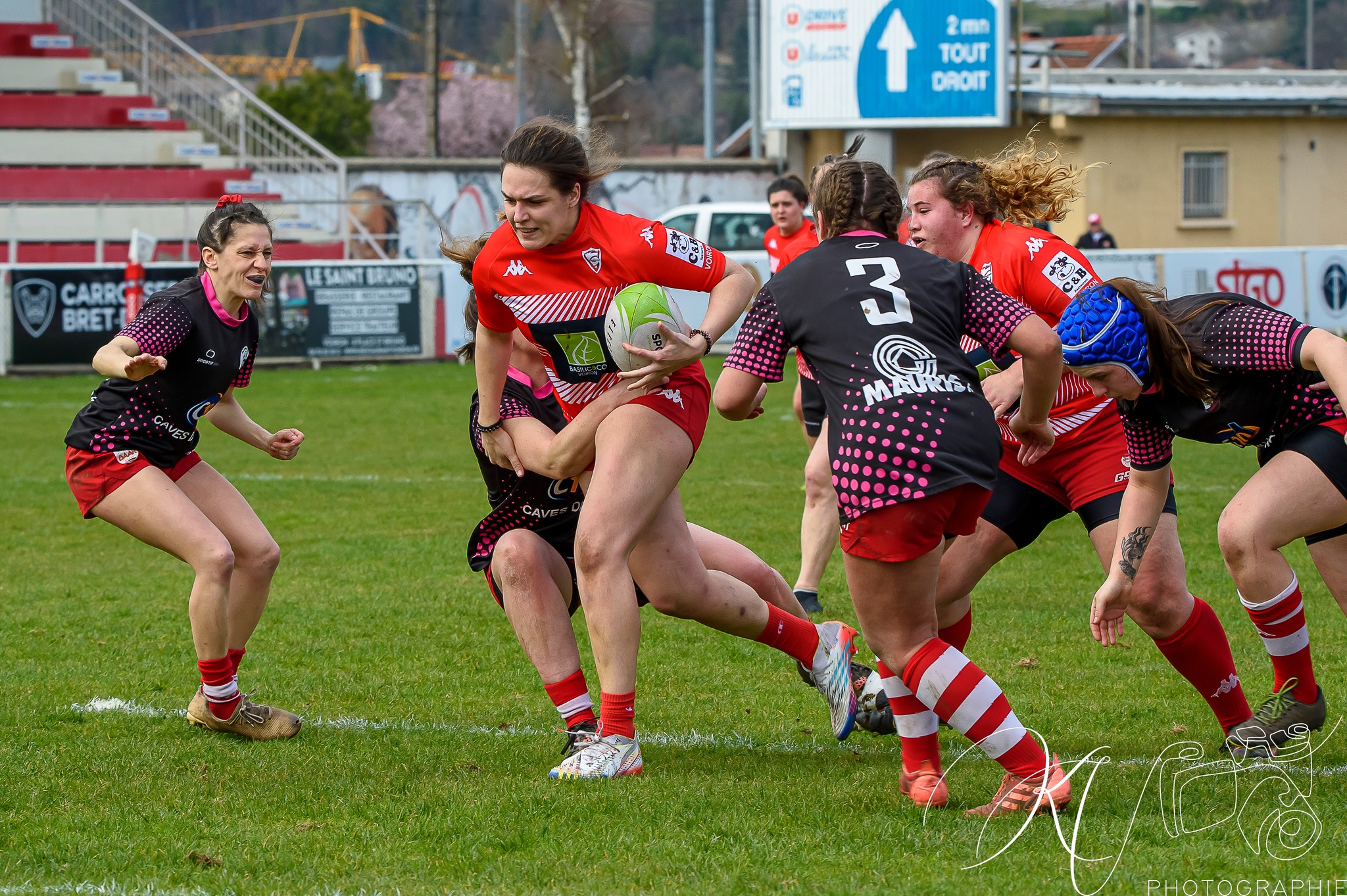  Stade Olympique Voironnais - Bassin Annecy Aravis Rugby - Rugby - 2023 Feminines SOV (25) vs (14) BAAR (#2023SOVBAAR03) Photo by: Karine Valentin | Siuxy Sports 2023-03-19