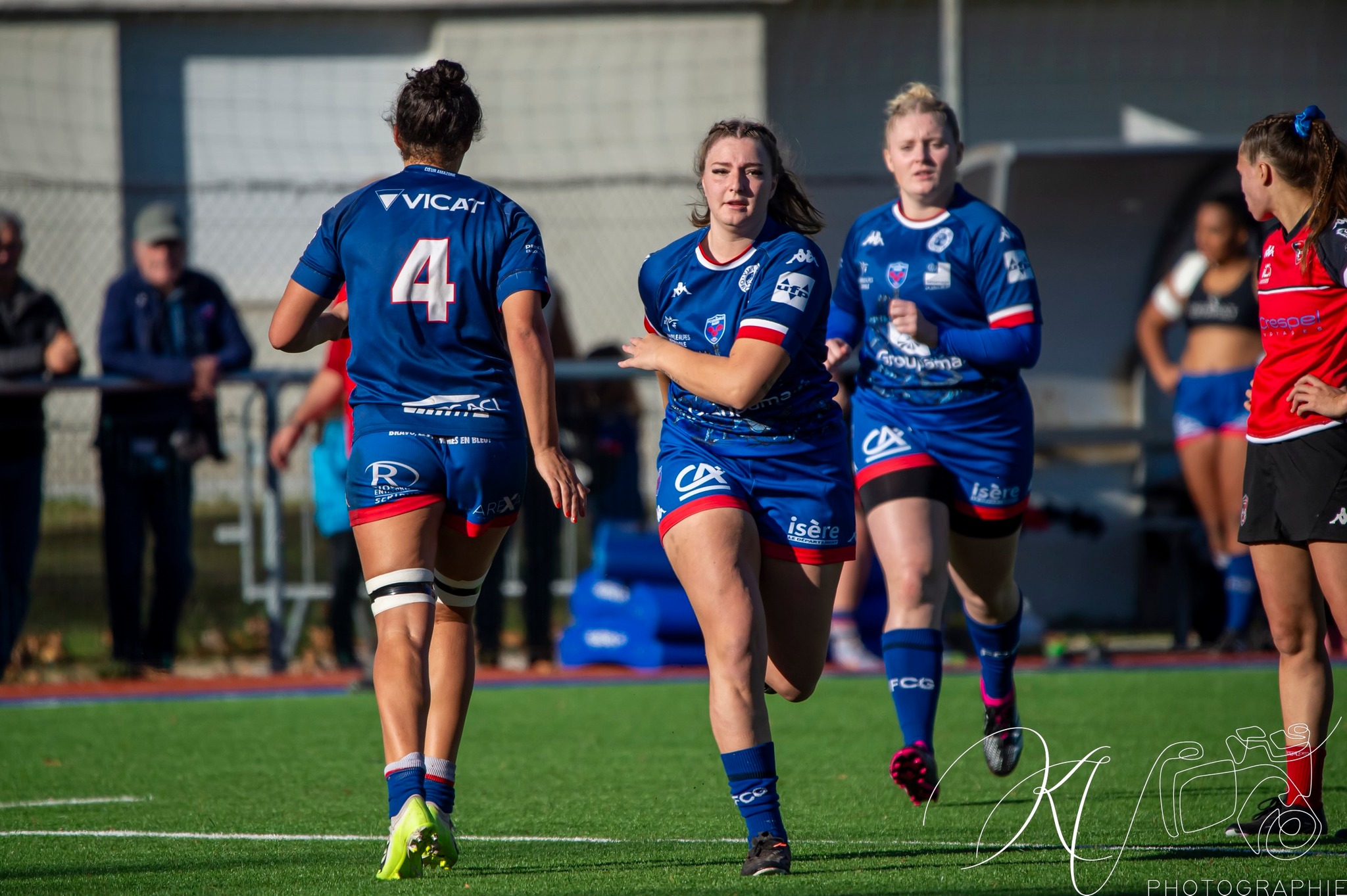  FC Grenoble Rugby - Stade Rennais Rugby - Rugby - Elite 2023 - Amazones FC Grenoble (34) vs (12) Stade Rennais Rugby (#2023FCGSRR11) Photo by: Karine Valentin | Siuxy Sports 2023-11-23
