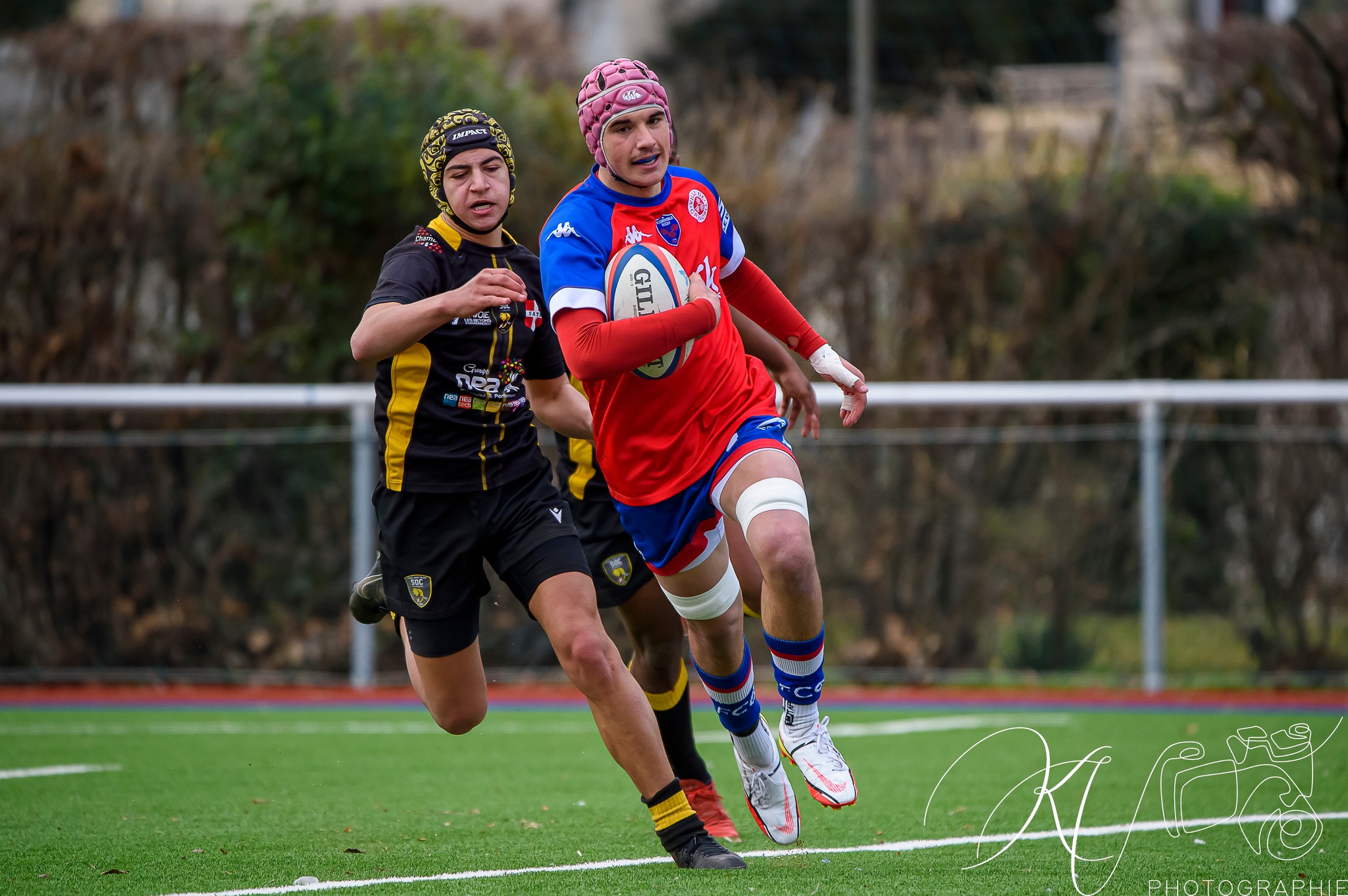  FC Grenoble Rugby - Stade Olympique de Chambéry rugby - Rugby - Alamercery (Amical) - FCG vs SOC (#2023AlamFCGSOC02) Photo by: Karine Valentin | Siuxy Sports 2023-02-25