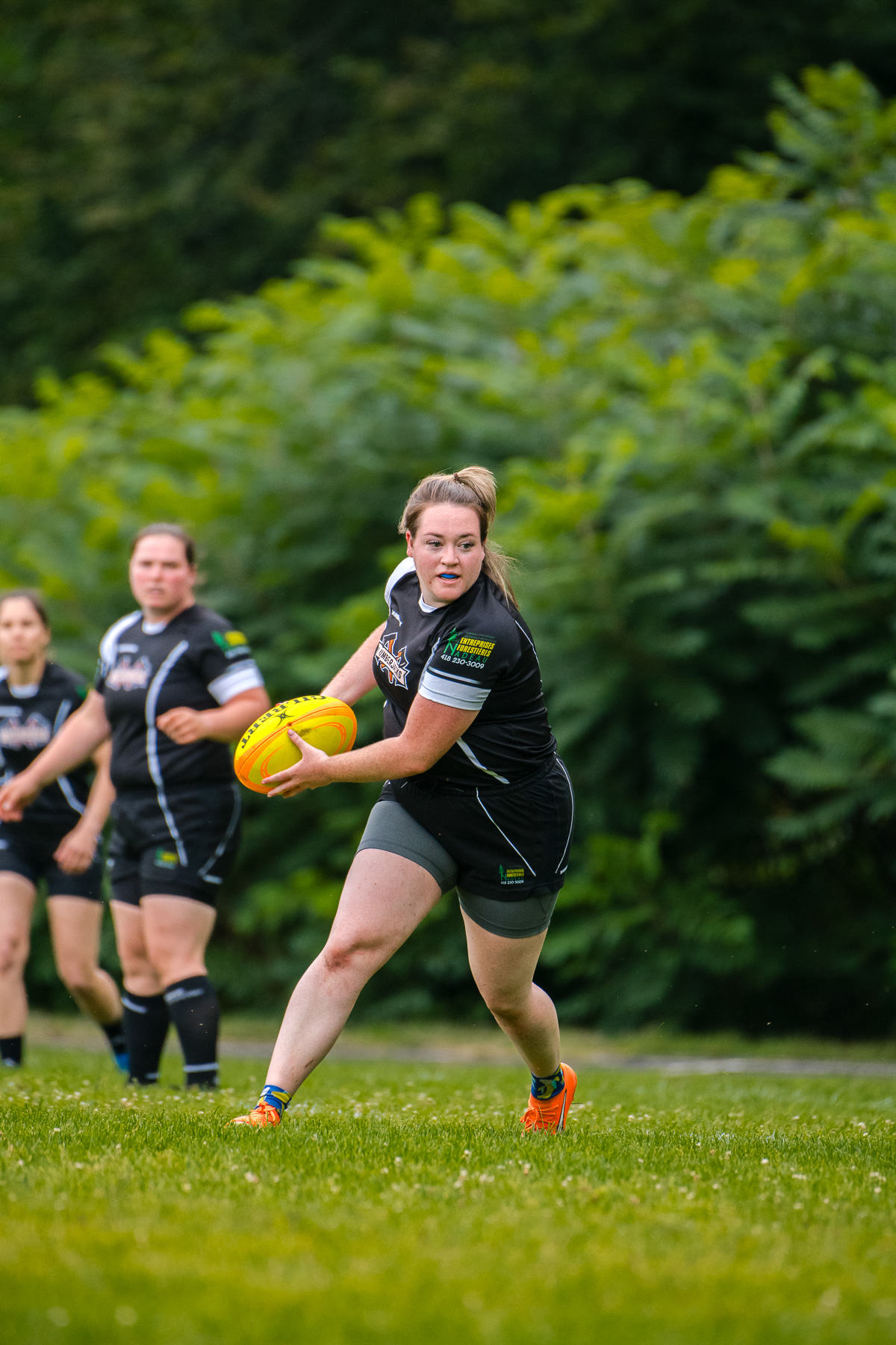  Saint-Georges Lumberjacks - Braves de Trois-Rivières - Rugby - RUGBY QUÉBEC FINALES LPR2 F SÉNIORS 2023 SAB QC- SG Lumberjacks vs Braves Trois-Rivières (#RQF2023LPR2SF1) Photo by: Simon Duquette | Siuxy Sports 2023-08-19