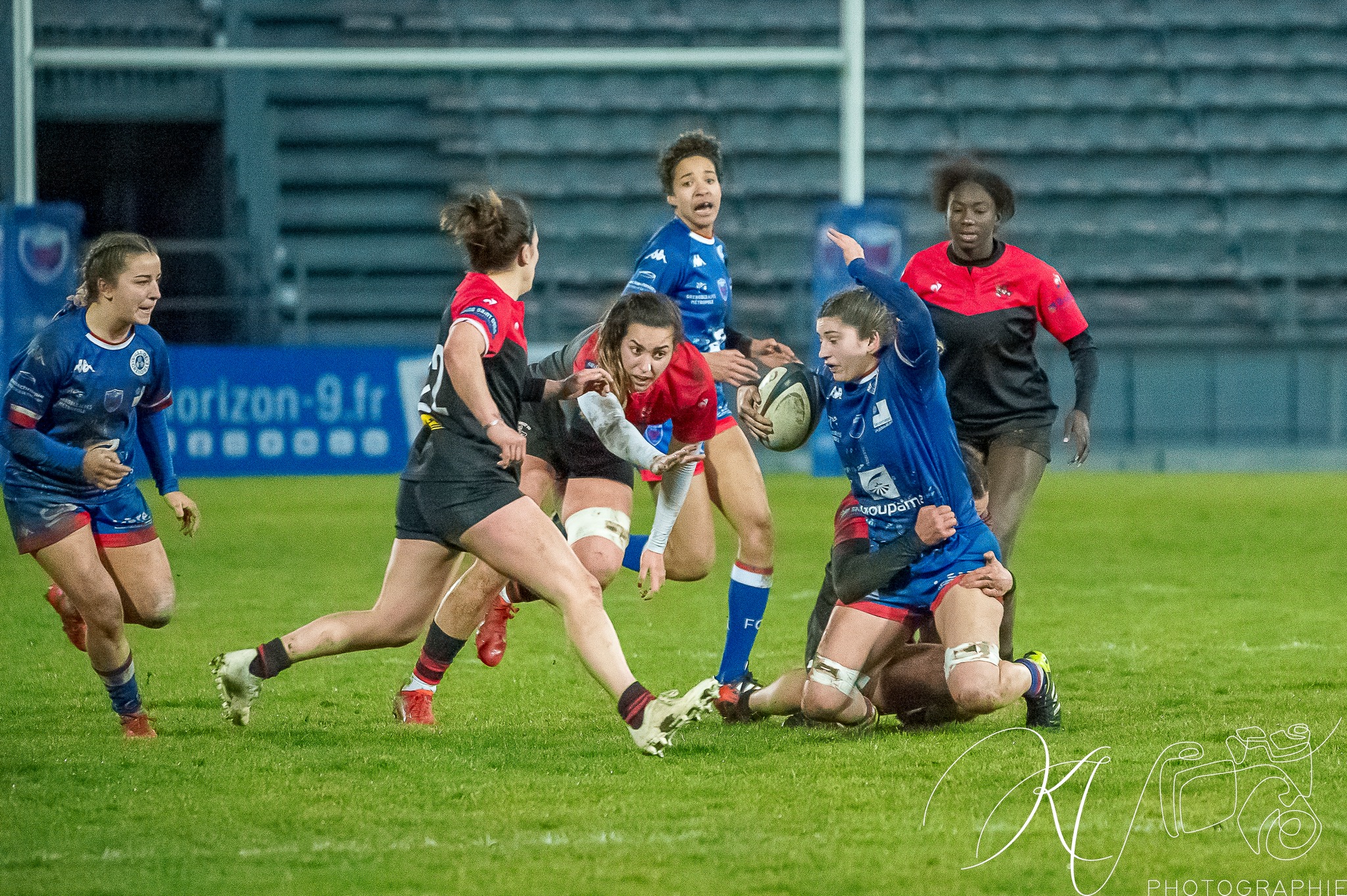  FC Grenoble Rugby - AC Bobigny 93 Rugby - Rugby - Grenoble Amazones (20) vs (11) Bobigny (#2023AmazonesVsBobigny01) Photo by: Karine Valentin | Siuxy Sports 2023-01-16