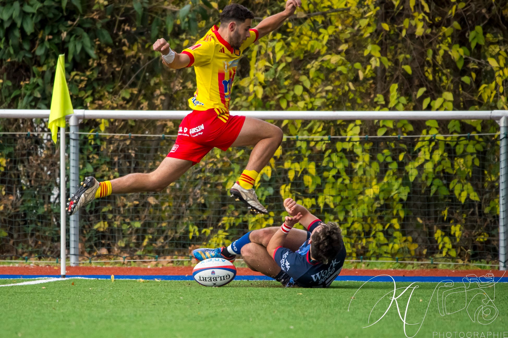  FC Grenoble Rugby - US Arlequins Perpignanais - Rugby - 2023 Espoirs- FC GRENOBLE VS US Arlequins Perpignanais (#2023ESPFCGUSAP11) Photo by: Karine Valentin | Siuxy Sports 2023-11-23