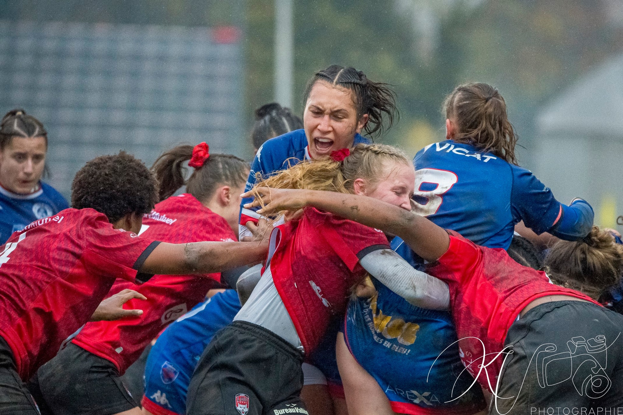  FC Grenoble Rugby - Lyon Olympique Universitaire - Rugby - Elite 1 2023 - FC Grenoble (17) vs (12) Lyon O.U. (#EL123FCGLOU12) Photo by: Karine Valentin | Siuxy Sports 2023-12-09