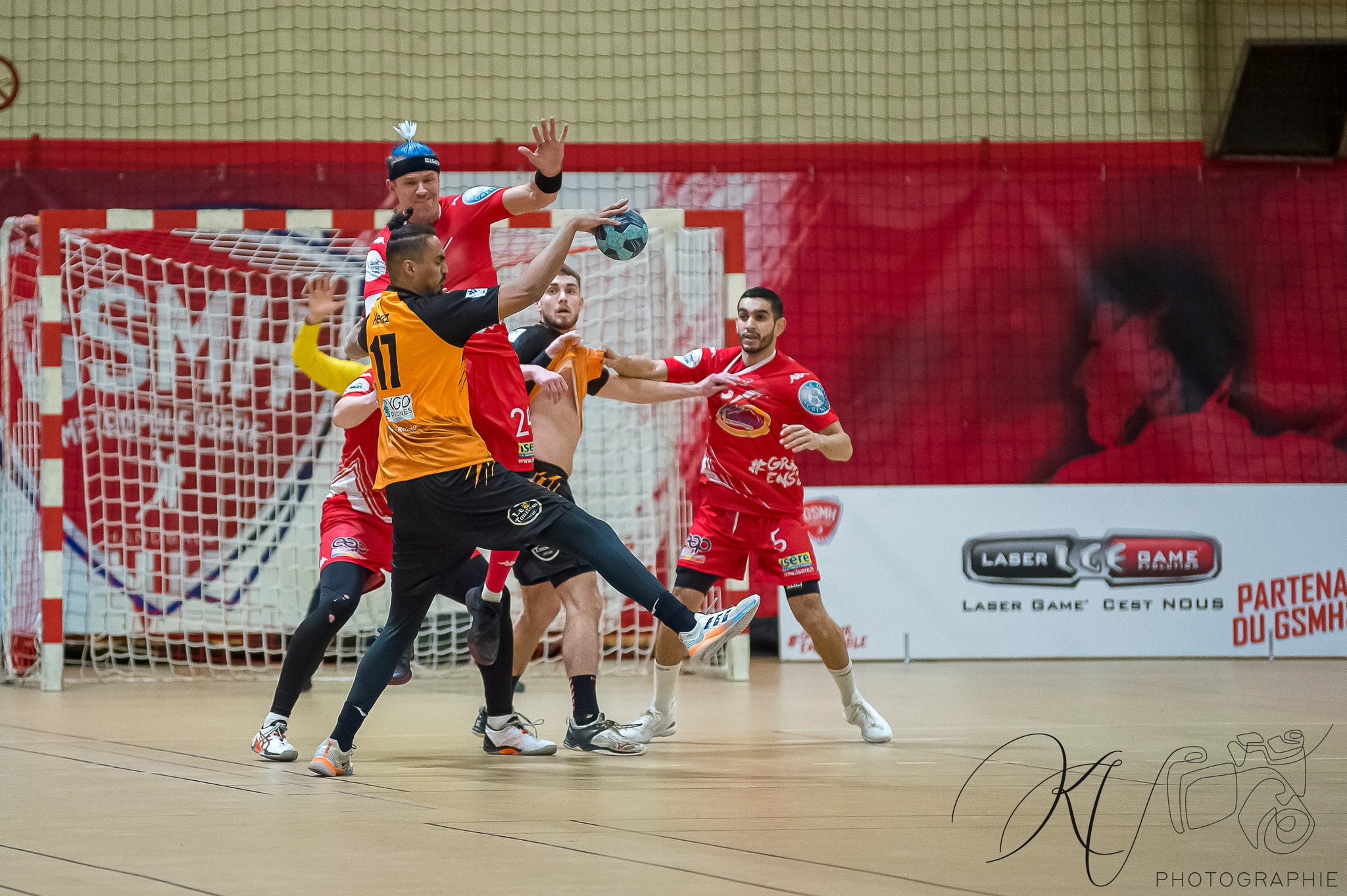  Grenoble SMH Métropole Isère Handball - HBC Aix en Savoie - Handball - GSMH Métro Isère Hanball (34) vs (24) HBC Aix en Savoie (#2023GSMHMIHvHBCAES) Photo by: Karine Valentin | Siuxy Sports 2023-02-04