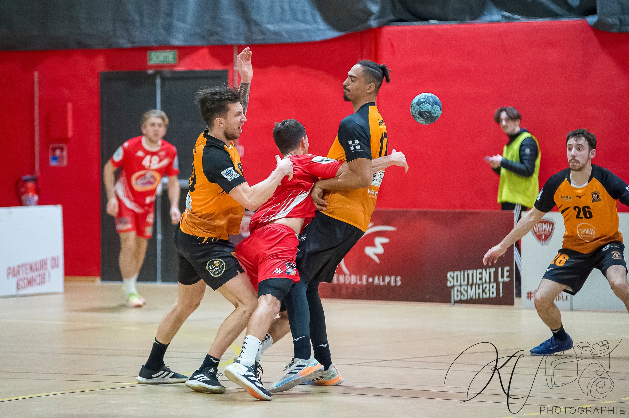  Grenoble SMH Métropole Isère Handball - HBC Aix en Savoie - Handball - GSMH Métro Isère Hanball (34) vs (24) HBC Aix en Savoie (#2023GSMHMIHvHBCAES) Photo by: Karine Valentin | Siuxy Sports 2023-02-04
