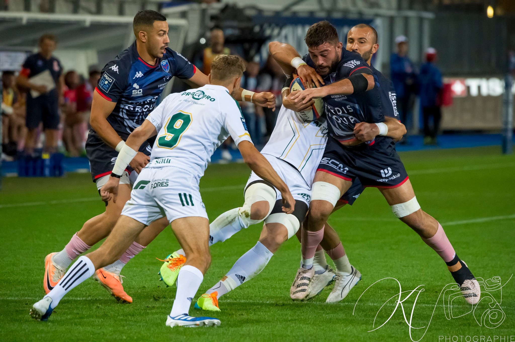  FC Grenoble Rugby - US Montauban - Rugby - Pro D2 - FC Grenoble (37) vs (16) US Montauban (#2023FCGUSM10) Photo by: Karine Valentin | Siuxy Sports 2023-10-19