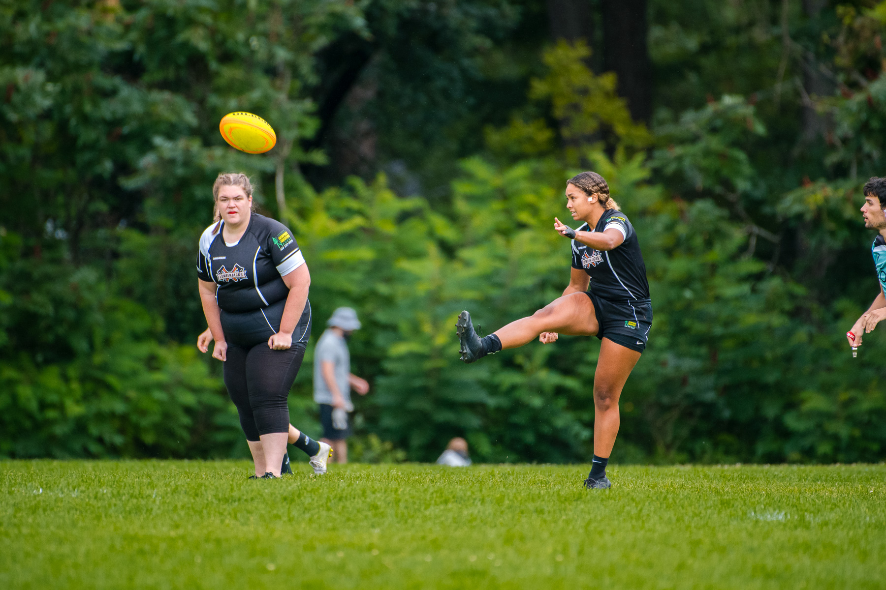 Saint-Georges Lumberjacks - Braves de Trois-Rivières - Rugby - RUGBY QUÉBEC FINALES LPR2 F SÉNIORS 2023 SAB QC- SG Lumberjacks vs Braves Trois-Rivières (#RQF2023LPR2SF1) Photo by: Simon Duquette | Siuxy Sports 2023-08-19