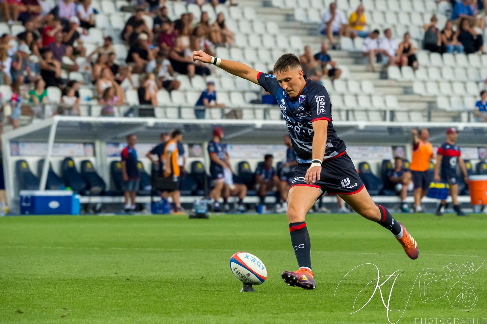  FC Grenoble Rugby - Stade Montois - Rugby - FC Grenoble (30) VS (25) Stade Montois (#2023FCGSM08) Photo by: Karine Valentin | Siuxy Sports 2023-08-18