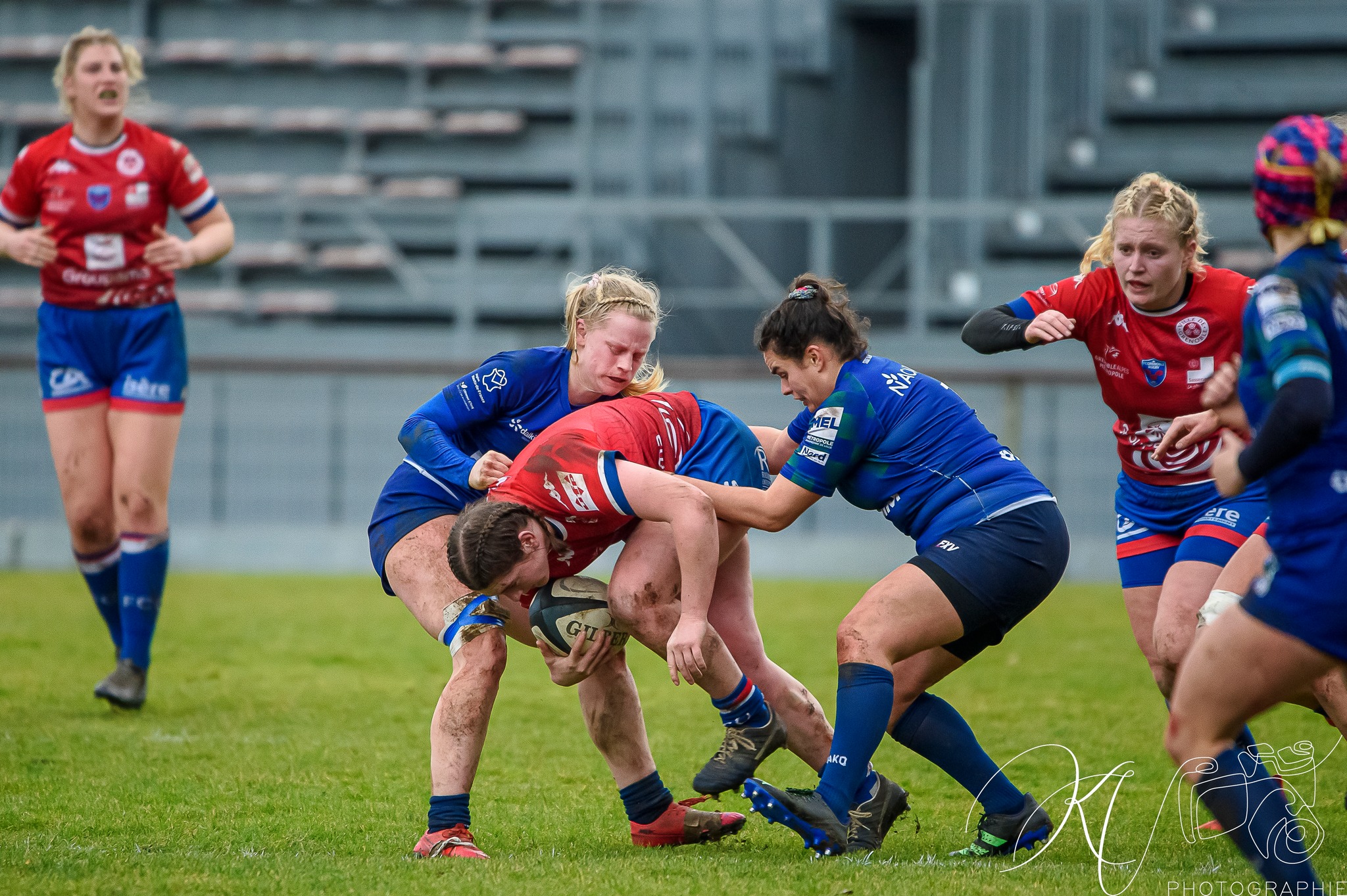 Emma POULAT -  FC Grenoble Rugby - Lille Métropole Rugby Club Villeneuvois - Rugby - FCG Amazones (18) VS (16) LMRCV (#2023FCGvsLMRCV01) Photo by: Karine Valentin | Siuxy Sports 2023-01-08
