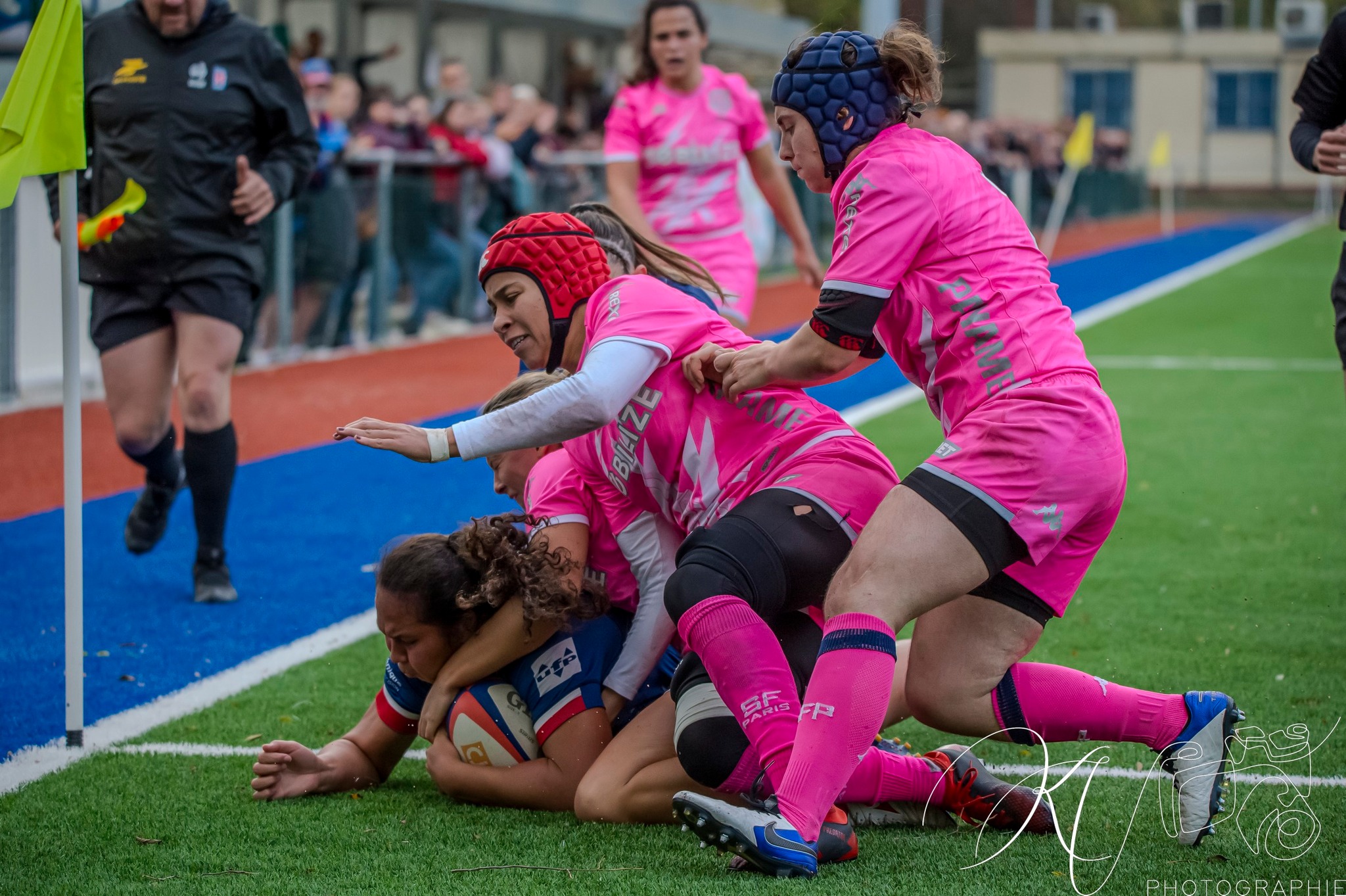  FC Grenoble Rugby - Stade Français - Rugby - Coupe de France Féminine à XV - Amazones (22) vs (14) Stade Français (#2023AmazStadFr11) Photo by: Karine Valentin | Siuxy Sports 2023-11-05