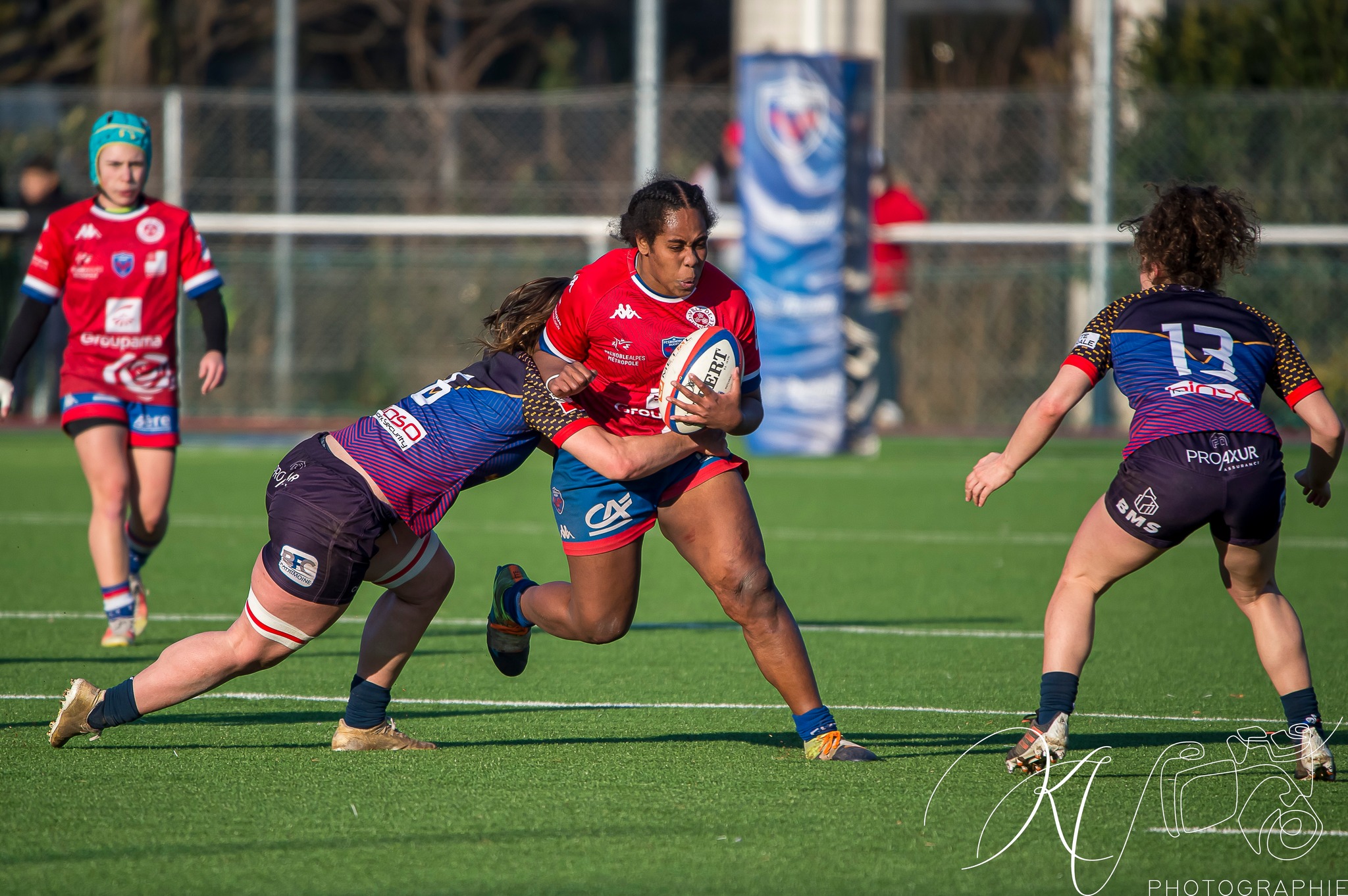  FC Grenoble Rugby - Blagnac - Rugby - FC Grenoble Amazones (21) VS (44) Blagnac (#2023FCGvBLA02) Photo by: Karine Valentin | Siuxy Sports 2023-02-12