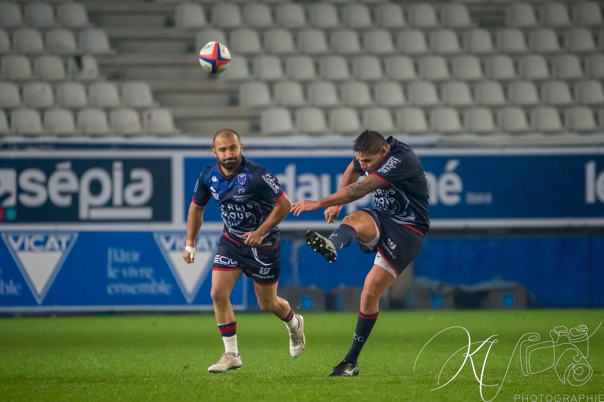  FC Grenoble Rugby - RC Vannes - Rugby - Pro D2 - FC Grenoble (15) vs (12) RC Vannes (#PD223FCGVANN11) Photo by: Karine Valentin | Siuxy Sports 2023-11-30