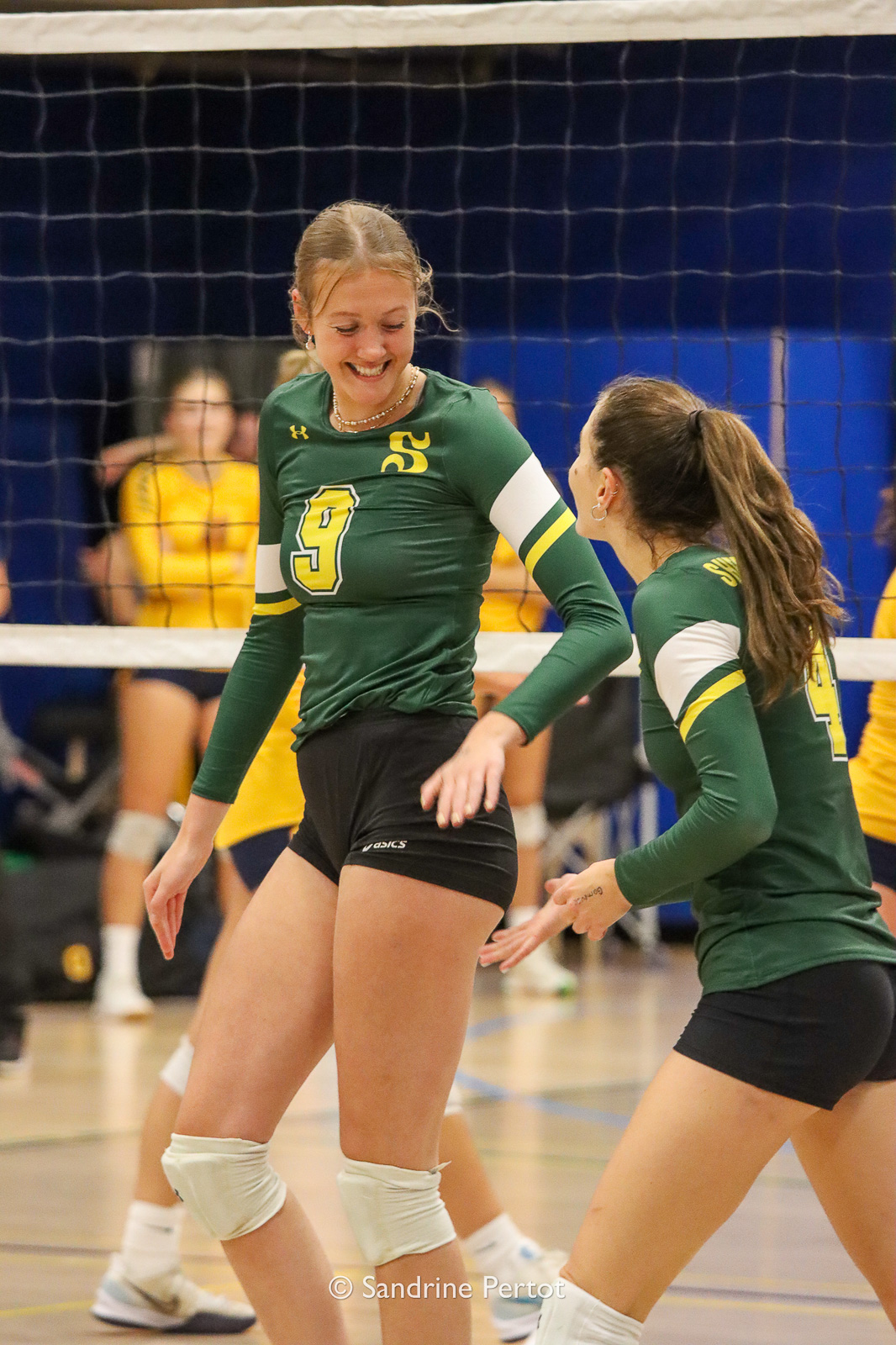  Université de Sherbrooke -  - Volleyball - UQAM Invitational 2022 - Vert et Or (#2022UQAMINV02) Photo by: Sandrine Pertot | Siuxy Sports 2022-09-23