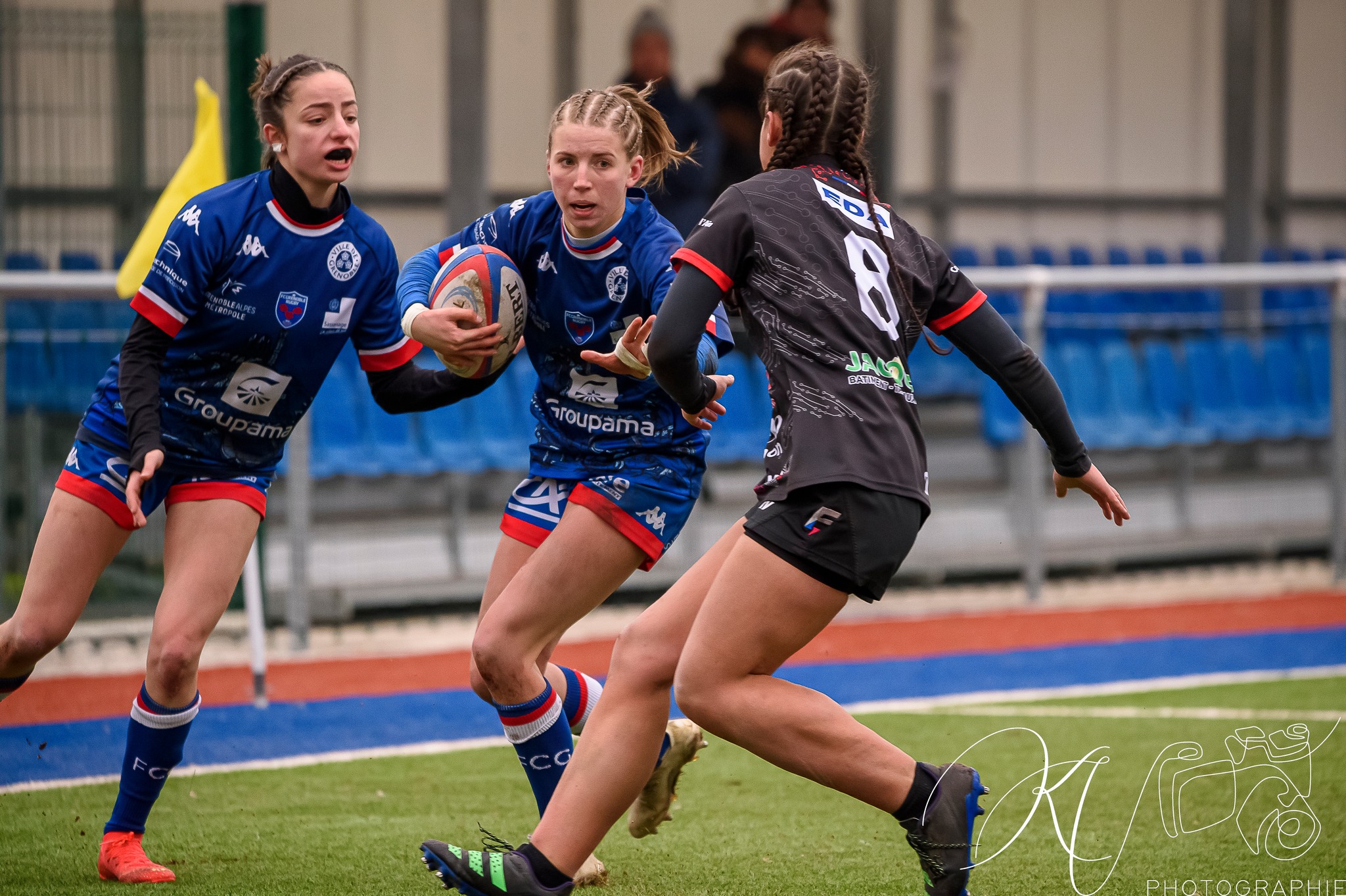  FC Grenoble Rugby - US Oyonnax Rugby - Rugby - U18 FCG Amazones (24) vs (15) Oyonnax Rugby (#U18GREOYO01) Photo by: Karine Valentin | Siuxy Sports 2023-01-29