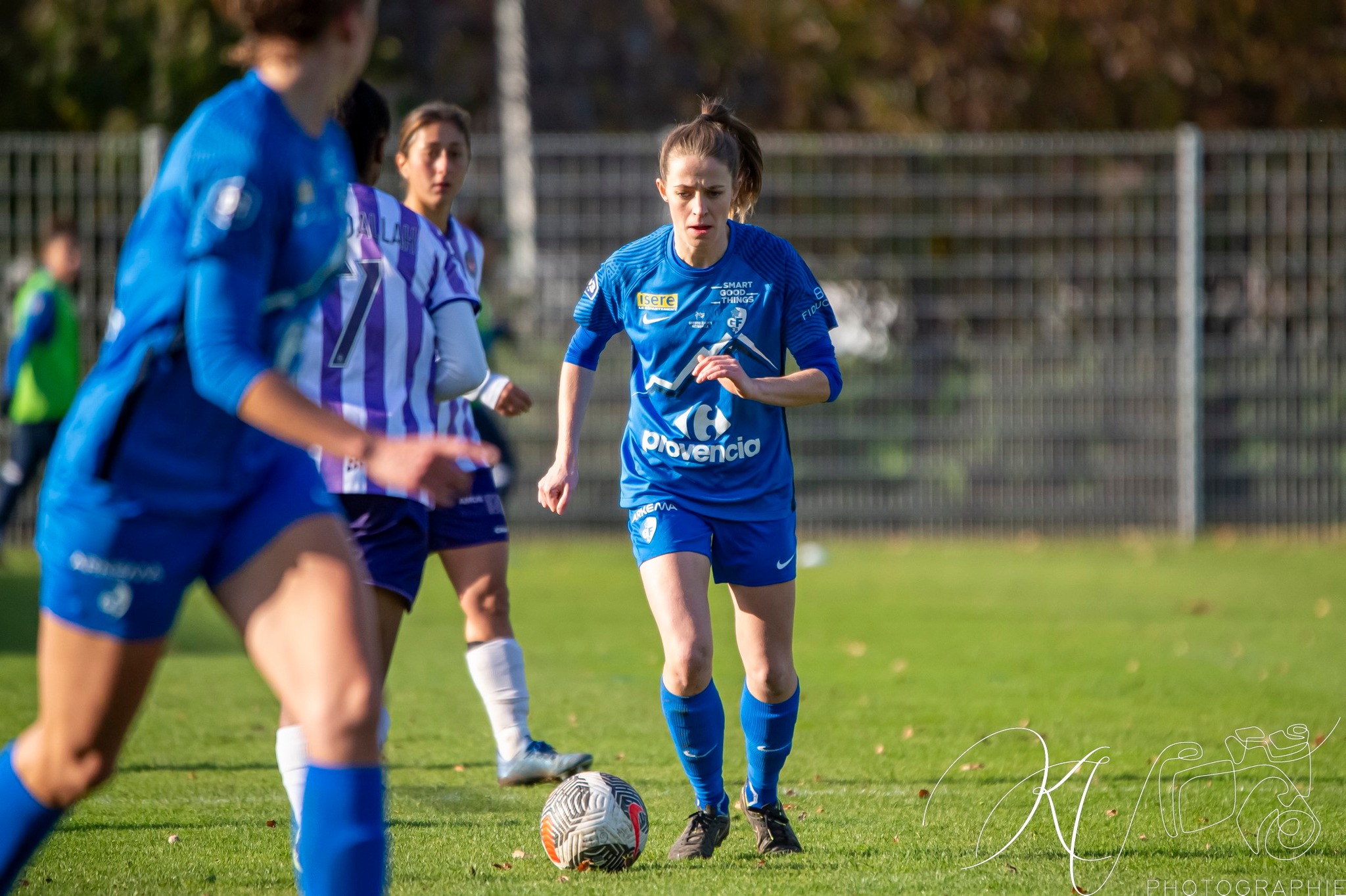  Grenoble Foot 38 - Toulouse FC - Soccer - Div 3 Fém - Grenoble F38 (0) vs (1) Toulouse FC (#D3F23GF38TFC11) Photo by: Karine Valentin | Siuxy Sports 2023-11-26
