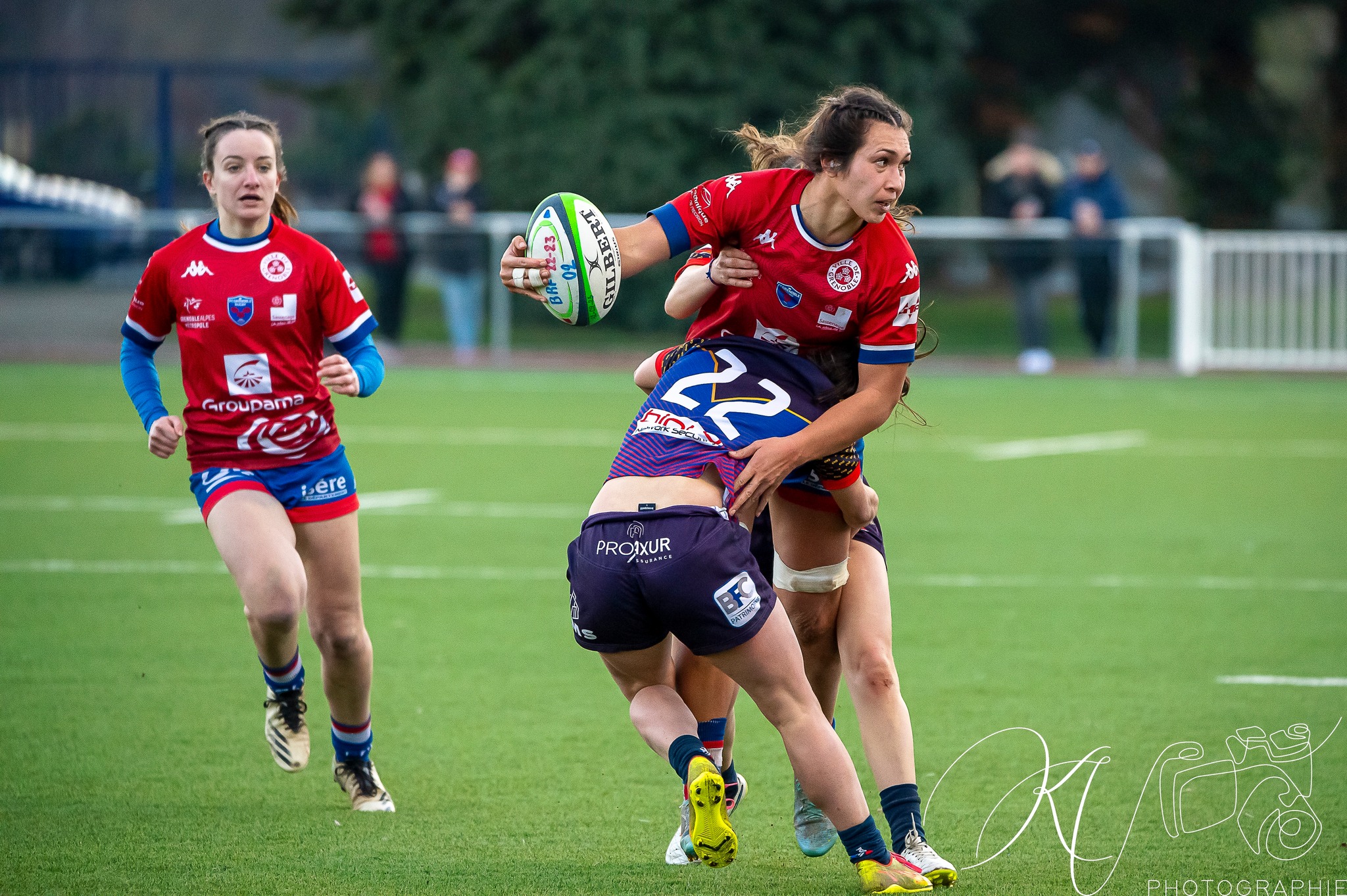  FC Grenoble Rugby - Blagnac - Rugby - FC Grenoble Amazones (21) VS (44) Blagnac (#2023FCGvBLA02) Photo by: Karine Valentin | Siuxy Sports 2023-02-12