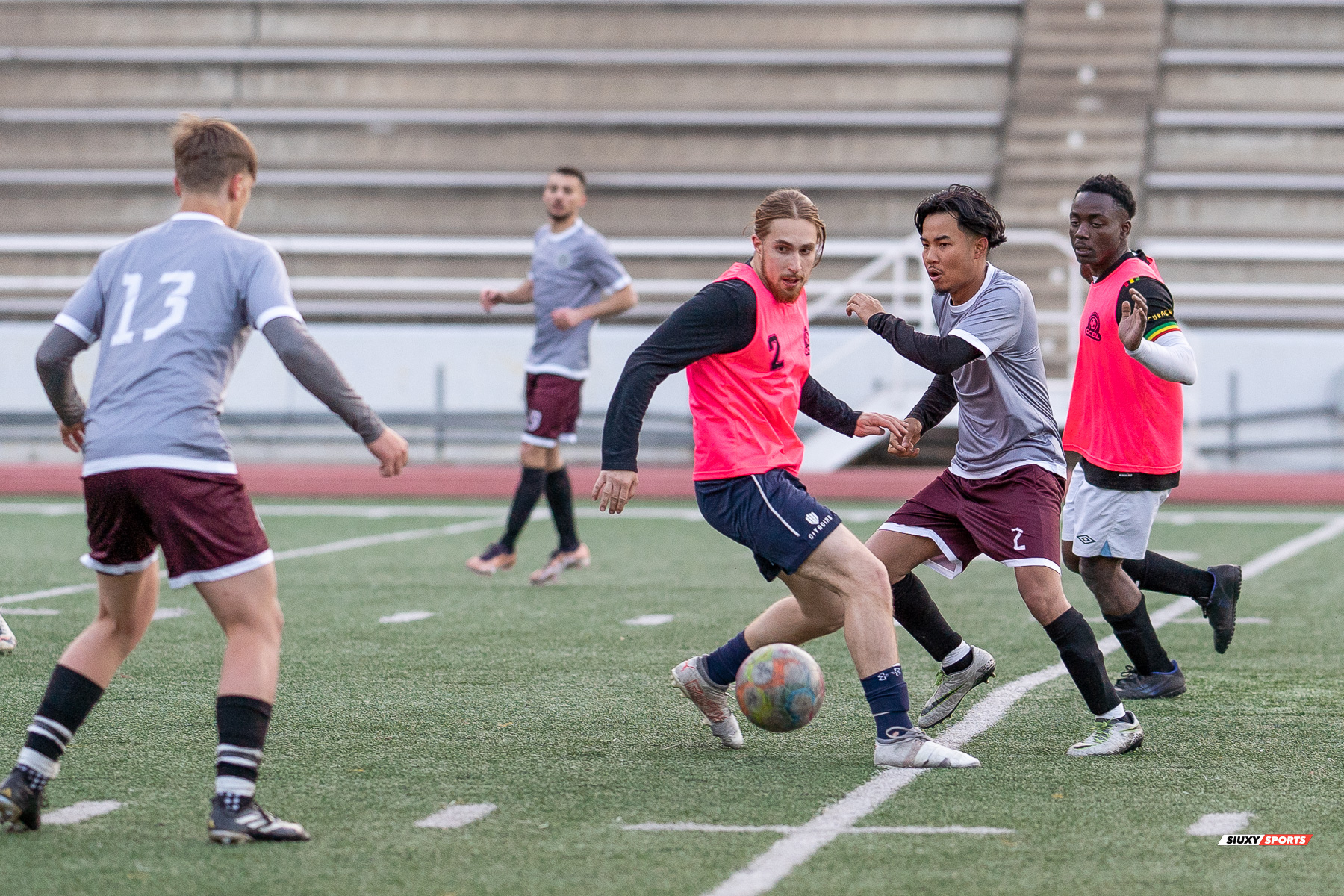Yann WELADJI -  FC Huile - QUAD FC - Soccer - CSL 2023 - FC Huile (2) vs (1) QUAD FC (#2023FCHvQFC05) Photo by: Emilie Alchourron | Siuxy Sports 2023-05-17