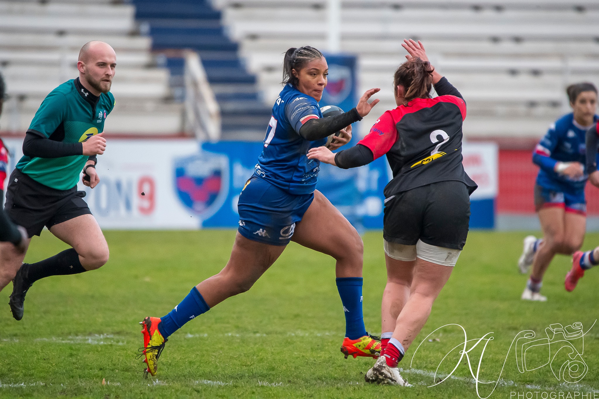  FC Grenoble Rugby - AC Bobigny 93 Rugby - Rugby - Grenoble Amazones (20) vs (11) Bobigny (#2023AmazonesVsBobigny01) Photo by: Karine Valentin | Siuxy Sports 2023-01-16