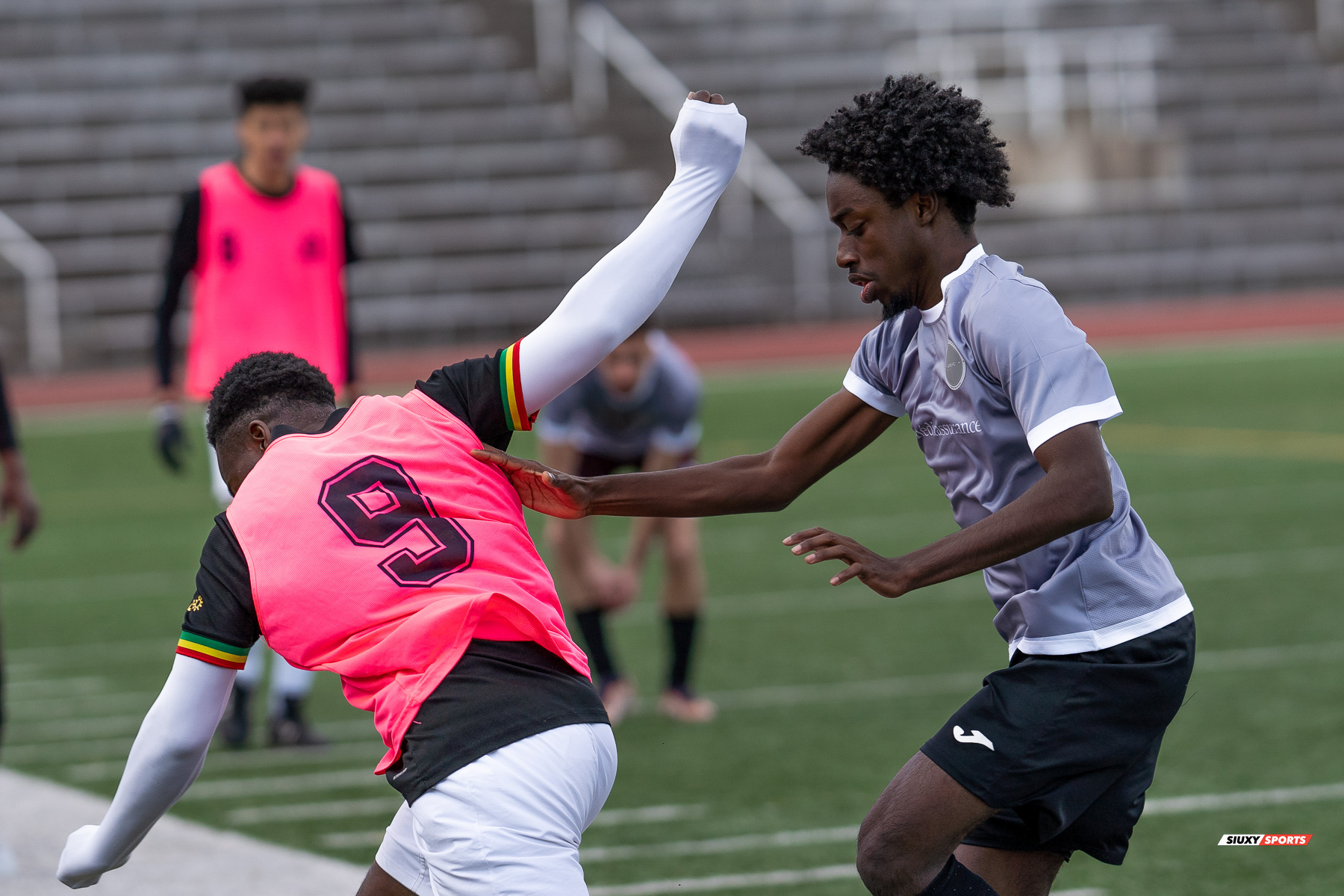 Yann WELADJI -  FC Huile - QUAD FC - Soccer - CSL 2023 - FC Huile (2) vs (1) QUAD FC (#2023FCHvQFC05) Photo by: Emilie Alchourron | Siuxy Sports 2023-05-17