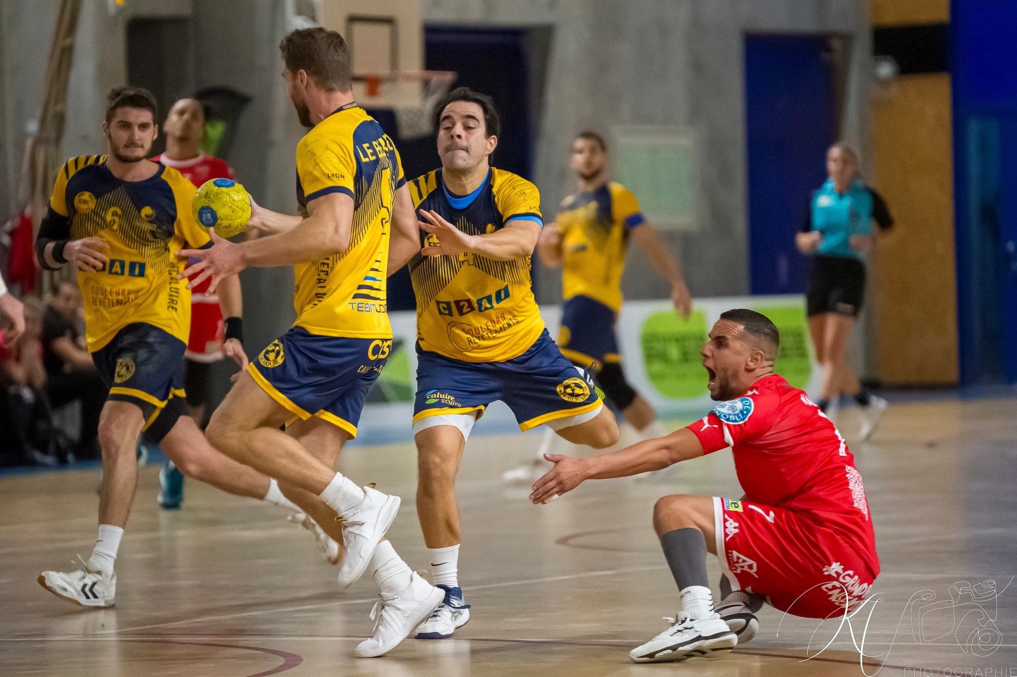  Grenoble SMH Métropole Isère Handball - AS Lyon Caluire - Handball - 2023 GSMH Isère vs AS Lyon Caluire (#2023GSMHASLC10) Photo by: Karine Valentin | Siuxy Sports 2023-10-23