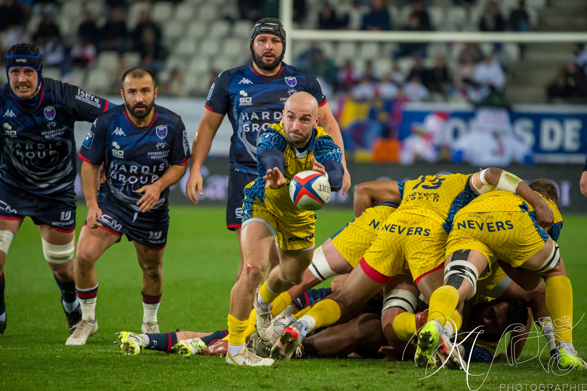  FC Grenoble Rugby - USON Nevers - Rugby - PRO D2 - FC Grenoble (27) VS (37) USON (#PD2FCGUSO12) Photo by: Karine Valentin | Siuxy Sports 2023-12-15