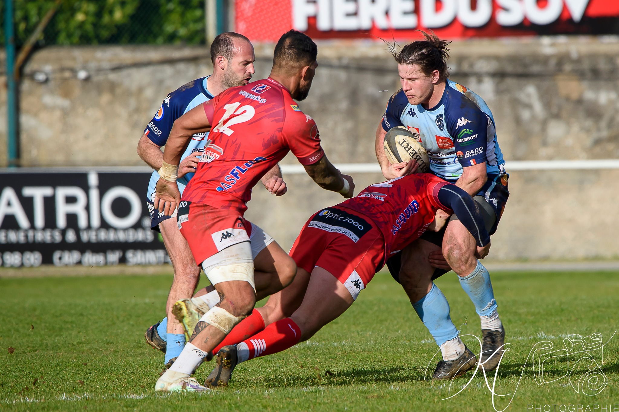  Stade Olympique Voironnais - Saint-Marcellin Sports - Rugby - Stade Olympique Voironnais (28) vs (31) Saint-Marcellin Sports (#2023SOVSMS03) Photo by: Karine Valentin | Siuxy Sports 2023-03-12