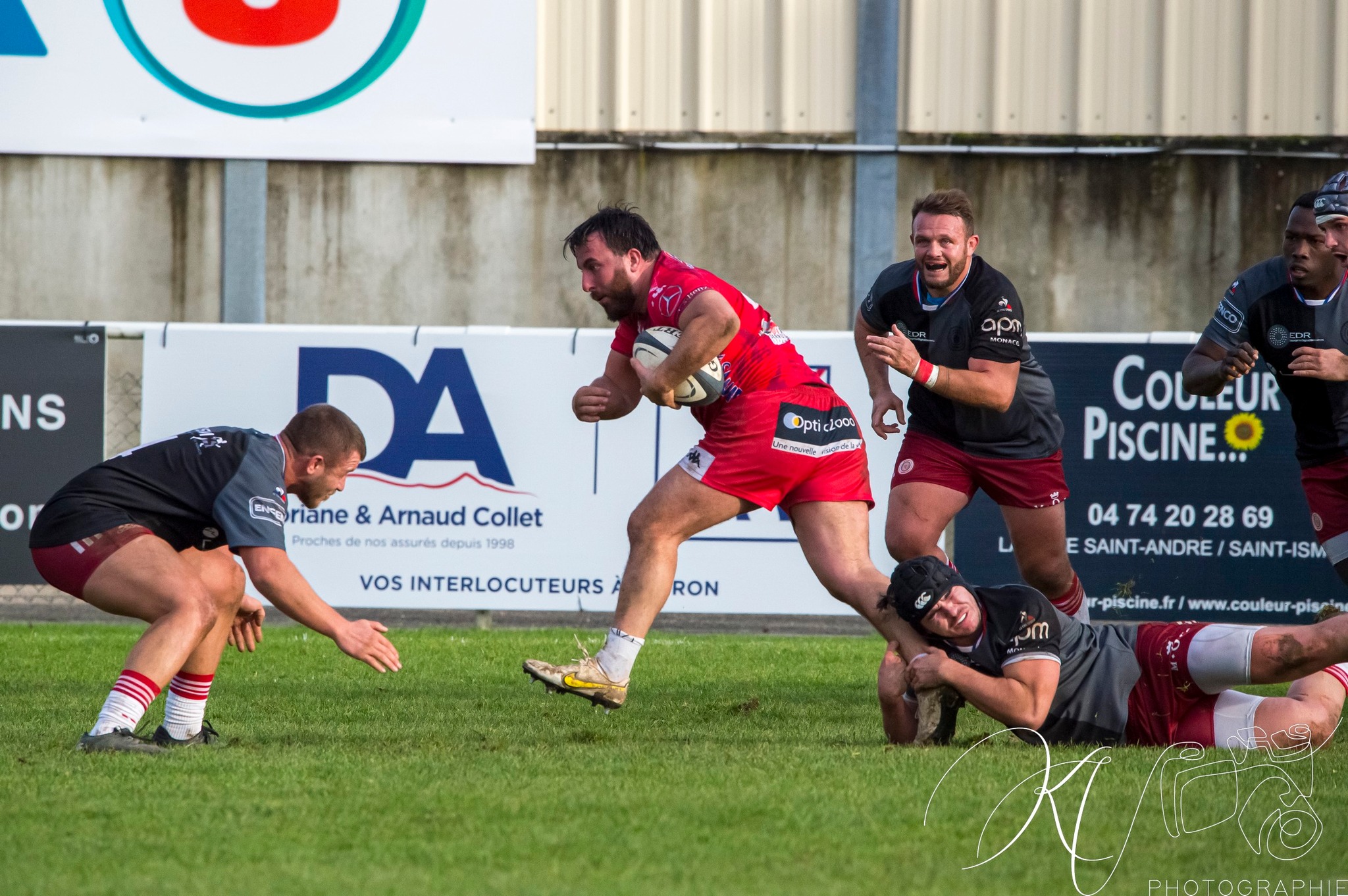  Stade Olympique Voironnais - AS Monaco Rugby - Rugby - Fed2 2023 - Voiron (29) vs (26) Monaco (#F223VOIMON12) Photo by: Karine Valentin | Siuxy Sports 2023-12-10