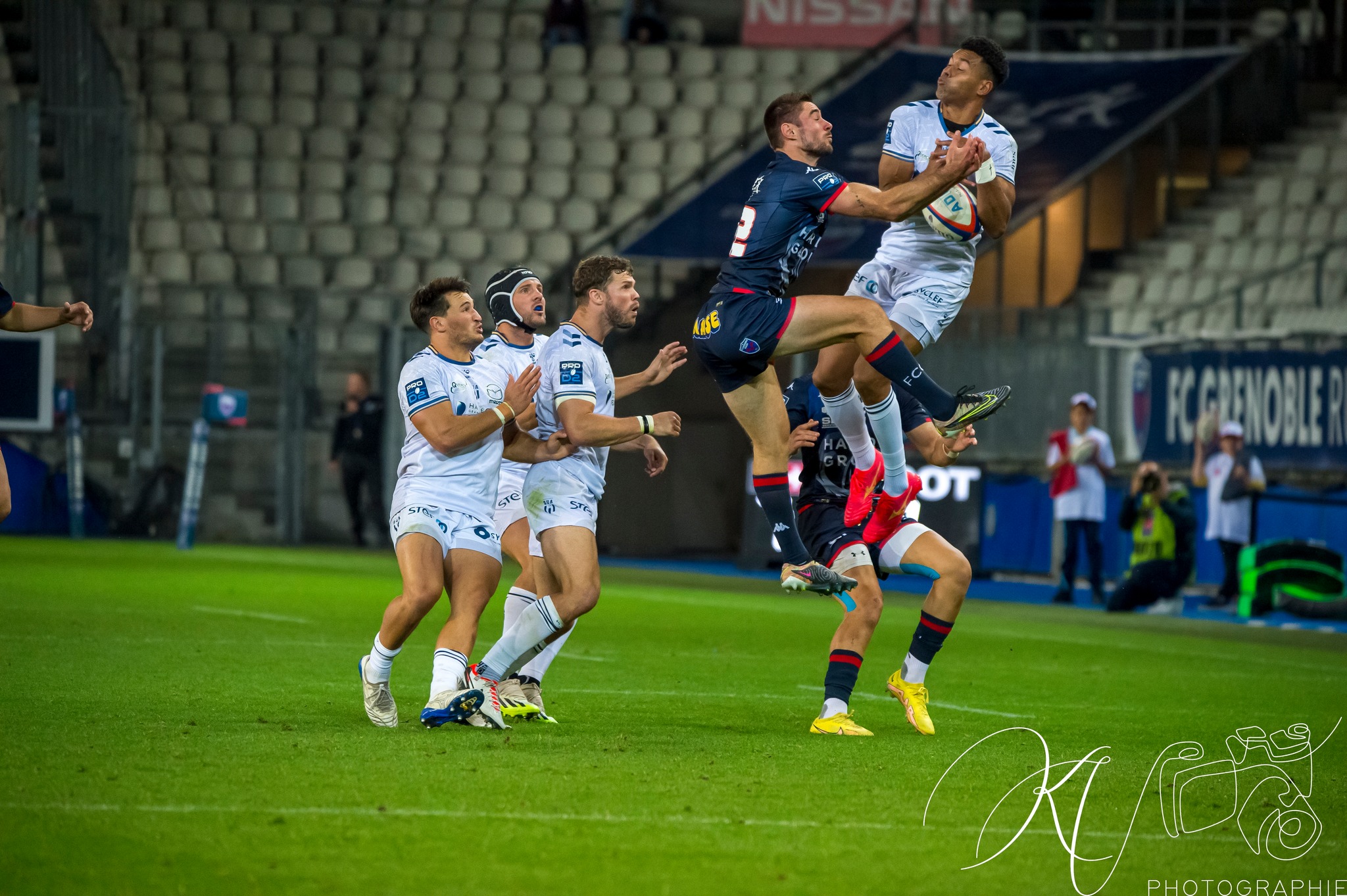  FC Grenoble Rugby - SU Agen - Rugby - Pro D2 - FC Grenoble (24) vs (19) SU Agen (#2023PROD2FCGSUA09) Photo by: Karine Valentin | Siuxy Sports 2023-09-27