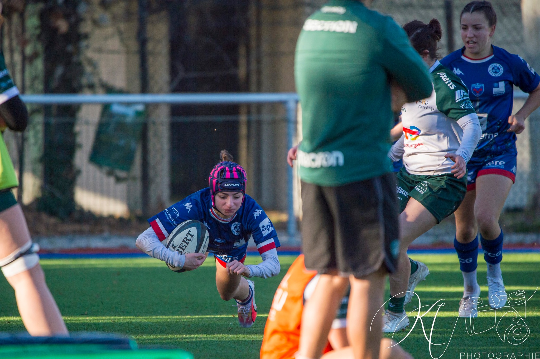 Alexandra CHAMBON -  FC Grenoble Rugby - Section Paloise - Rugby - Elite 1 2023 - FC Grenoble (48) vs (12) Lons Section Paloise (#EL123FCGLSP12) Photo by: Karine Valentin | Siuxy Sports 2023-12-17