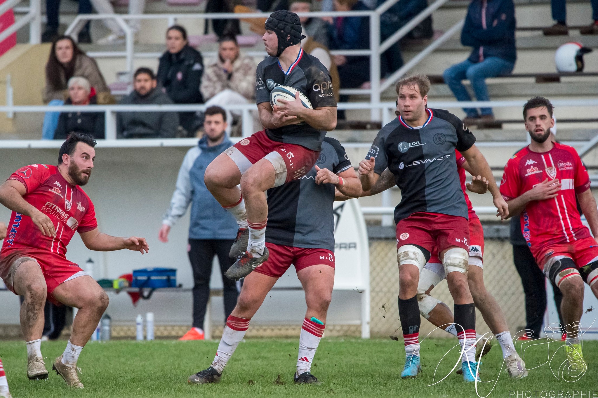  Stade Olympique Voironnais - AS Monaco Rugby - Rugby - Fed2 2023 - Voiron (29) vs (26) Monaco (#F223VOIMON12) Photo by: Karine Valentin | Siuxy Sports 2023-12-10