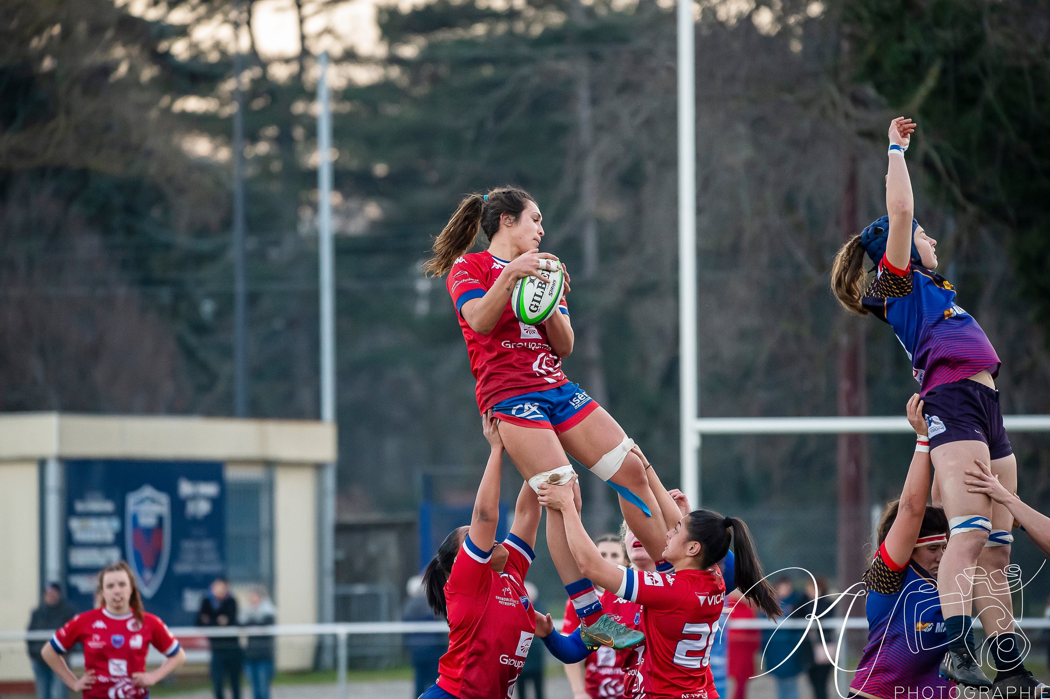  FC Grenoble Rugby - Blagnac - Rugby - FC Grenoble Amazones (21) VS (44) Blagnac (#2023FCGvBLA02) Photo by: Karine Valentin | Siuxy Sports 2023-02-12