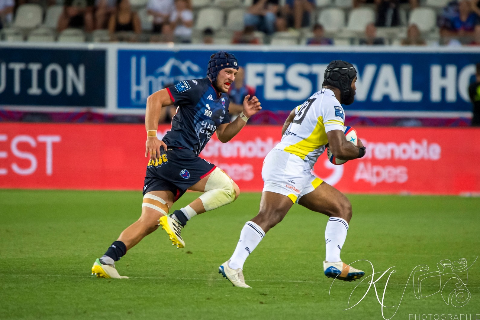  FC Grenoble Rugby - Stade Montois - Rugby - FC Grenoble (30) VS (25) Stade Montois (#2023FCGSM08) Photo by: Karine Valentin | Siuxy Sports 2023-08-18