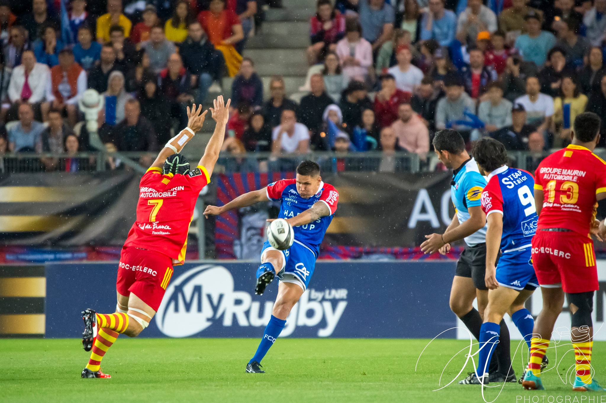  FC Grenoble Rugby - US Arlequins Perpignanais - Rugby - 2023 - Access Match - FC Grenoble (19) vs (33) US Arlequins Perpignananais (#2023FCGUSAP06) Photo by: Karine Valentin | Siuxy Sports 2023-06-03