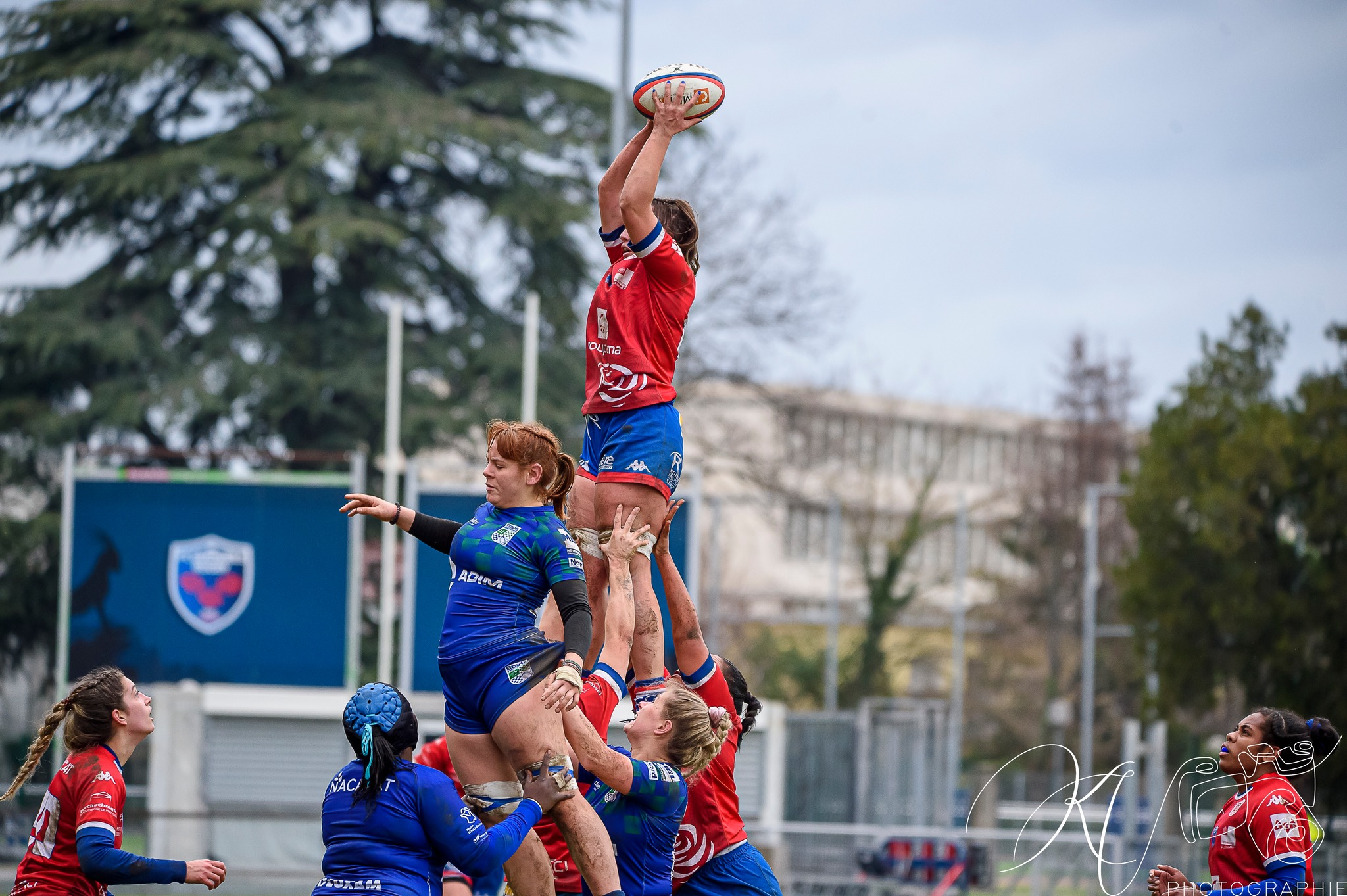  FC Grenoble Rugby - Lille Métropole Rugby Club Villeneuvois - Rugby - FCG Amazones (18) VS (16) LMRCV (#2023FCGvsLMRCV01) Photo by: Karine Valentin | Siuxy Sports 2023-01-08