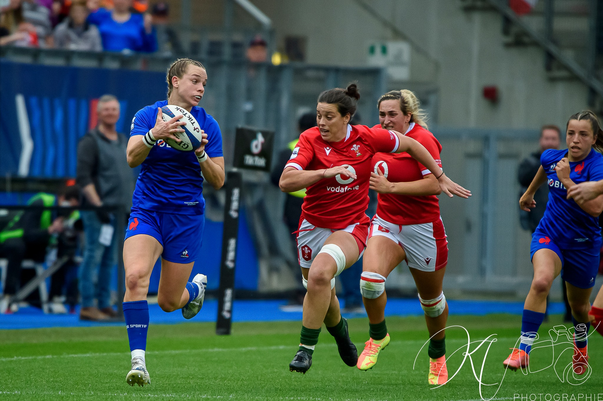  Équipe feminin de France de rugby à XV - Wales national rugby union team (W) - Rugby - 2023 - Tournoi des Six Nations - XV de France Féminin (39) vs (14) Pays de Galles (#20236NFRAPDG04) Photo by: Karine Valentin | Siuxy Sports 2023-04-23