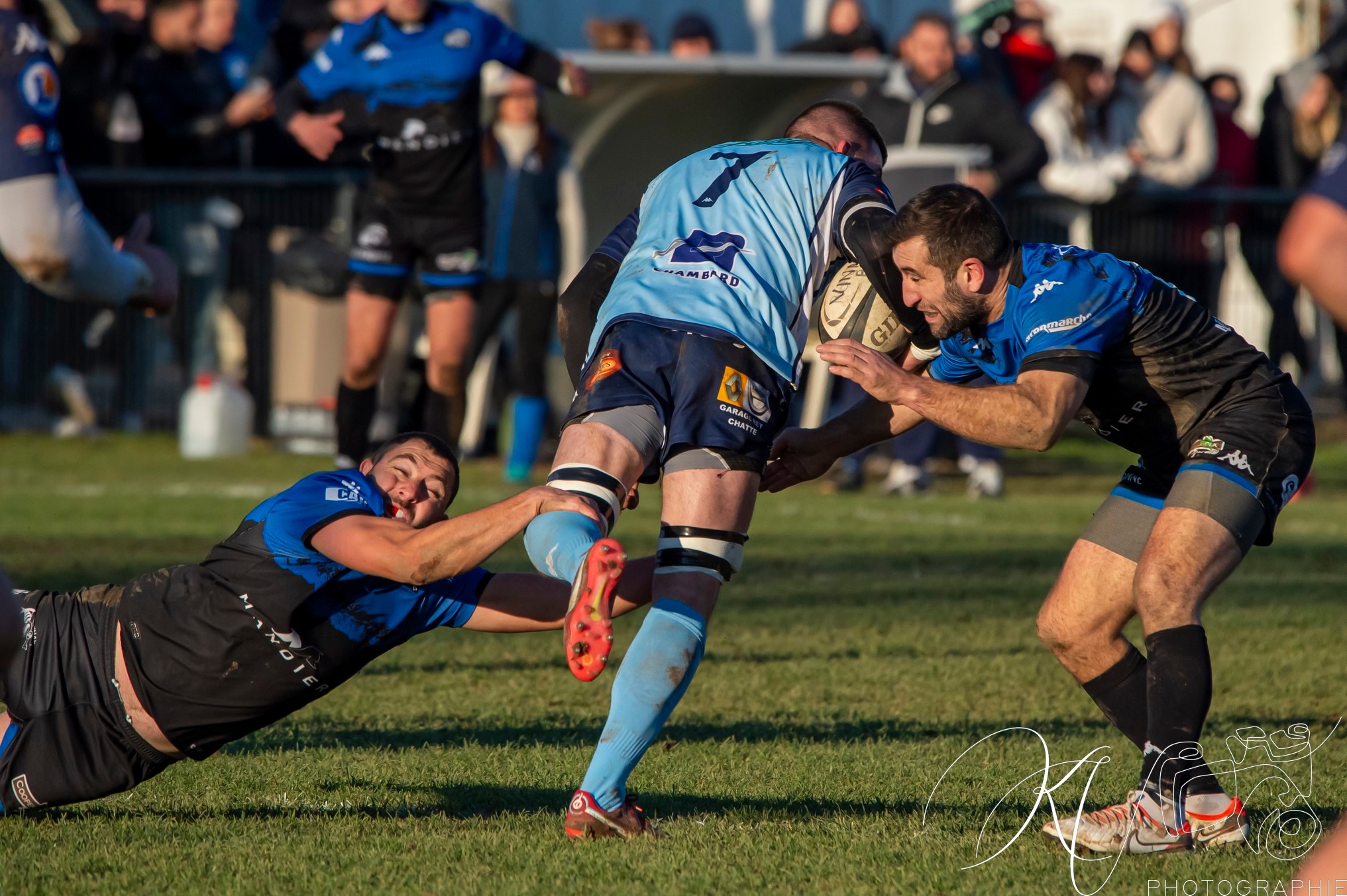  US Vinay - Saint-Marcellin Sports - Rugby - Fed2 2023 - Vinnay vs Saint-Marcellin (#F223USVSMS12) Photo by: Karine Valentin | Siuxy Sports 2023-12-03