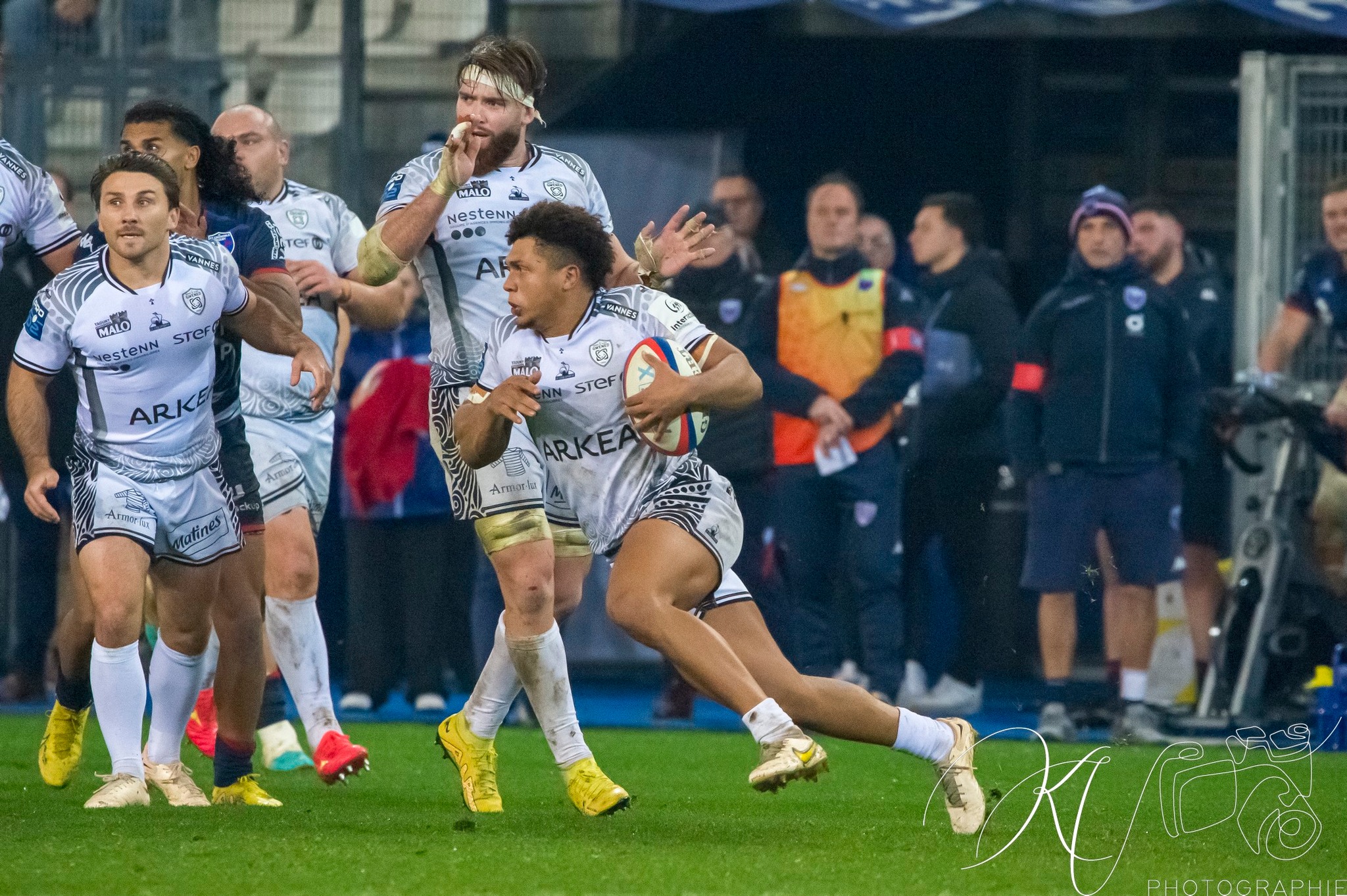  FC Grenoble Rugby - RC Vannes - Rugby - Pro D2 - FC Grenoble (15) vs (12) RC Vannes (#PD223FCGVANN11) Photo by: Karine Valentin | Siuxy Sports 2023-11-30