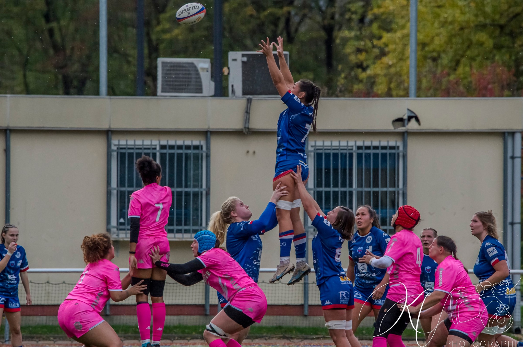  FC Grenoble Rugby - Stade Français - Rugby - Coupe de France Féminine à XV - Amazones (22) vs (14) Stade Français (#2023AmazStadFr11) Photo by: Karine Valentin | Siuxy Sports 2023-11-05