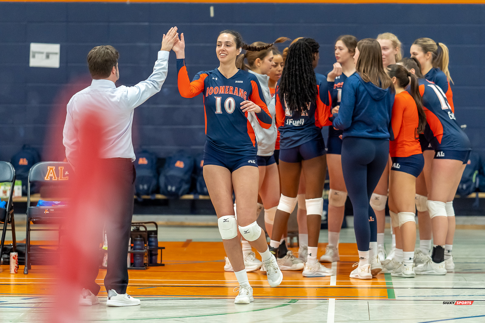  Cégep André Laurendeau - Collège Bois-de-Boulogne - Volleyball - RSEQ - 2023 Volley F - André Laurendeau (1) vs (3) Bois-de-Boulogne (#RSEQ2023ALvBBR01) Photo by: Dan Taylor-Morin | Siuxy Sports 2023-01-19