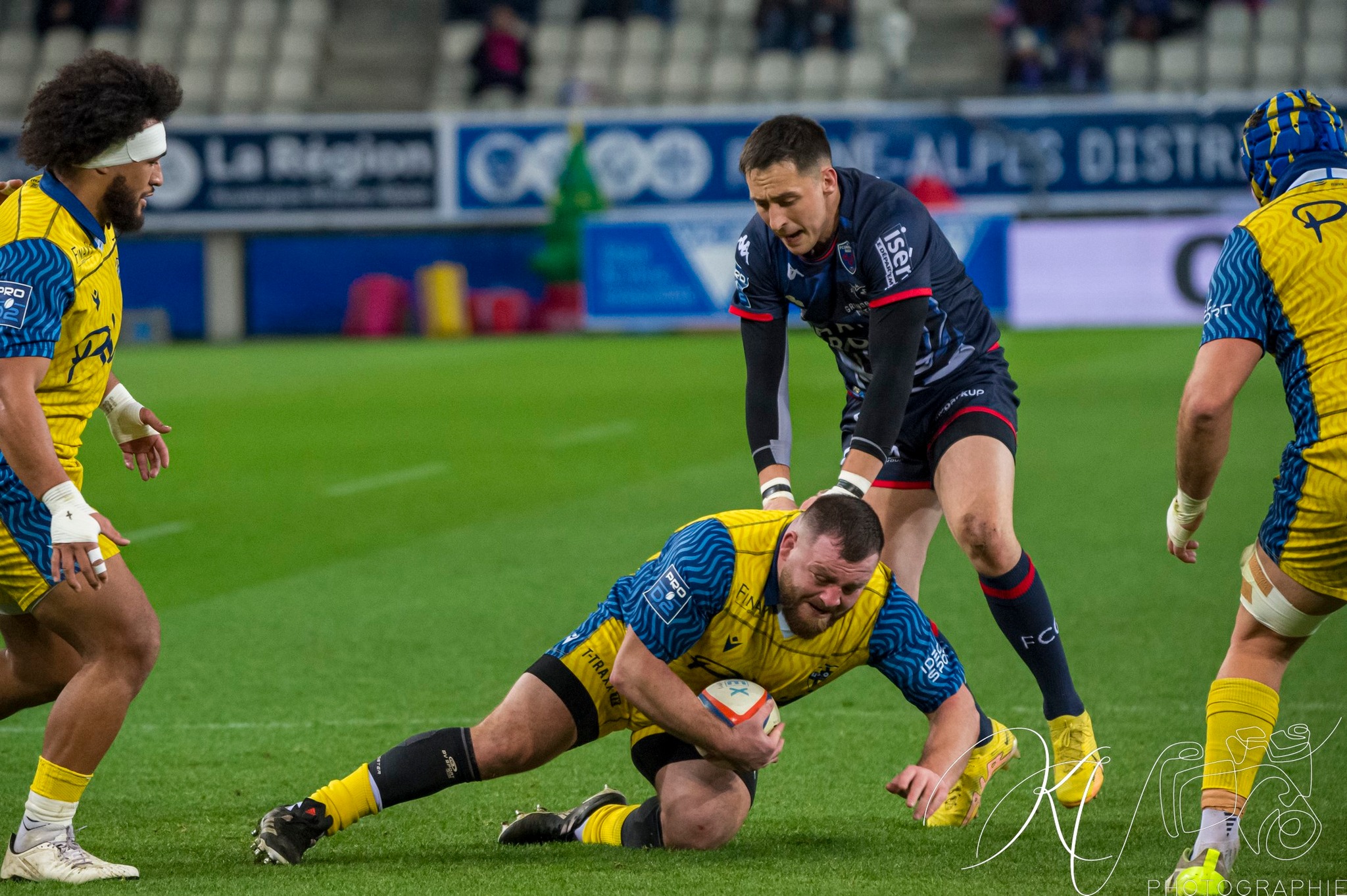  FC Grenoble Rugby - USON Nevers - Rugby - PRO D2 - FC Grenoble (27) VS (37) USON (#PD2FCGUSO12) Photo by: Karine Valentin | Siuxy Sports 2023-12-15