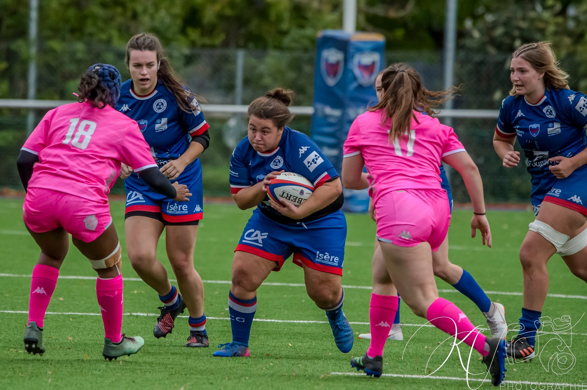  FC Grenoble Rugby - Stade Français - Rugby - Coupe de France Féminine à XV - Amazones (22) vs (14) Stade Français (#2023AmazStadFr11) Photo by: Karine Valentin | Siuxy Sports 2023-11-05
