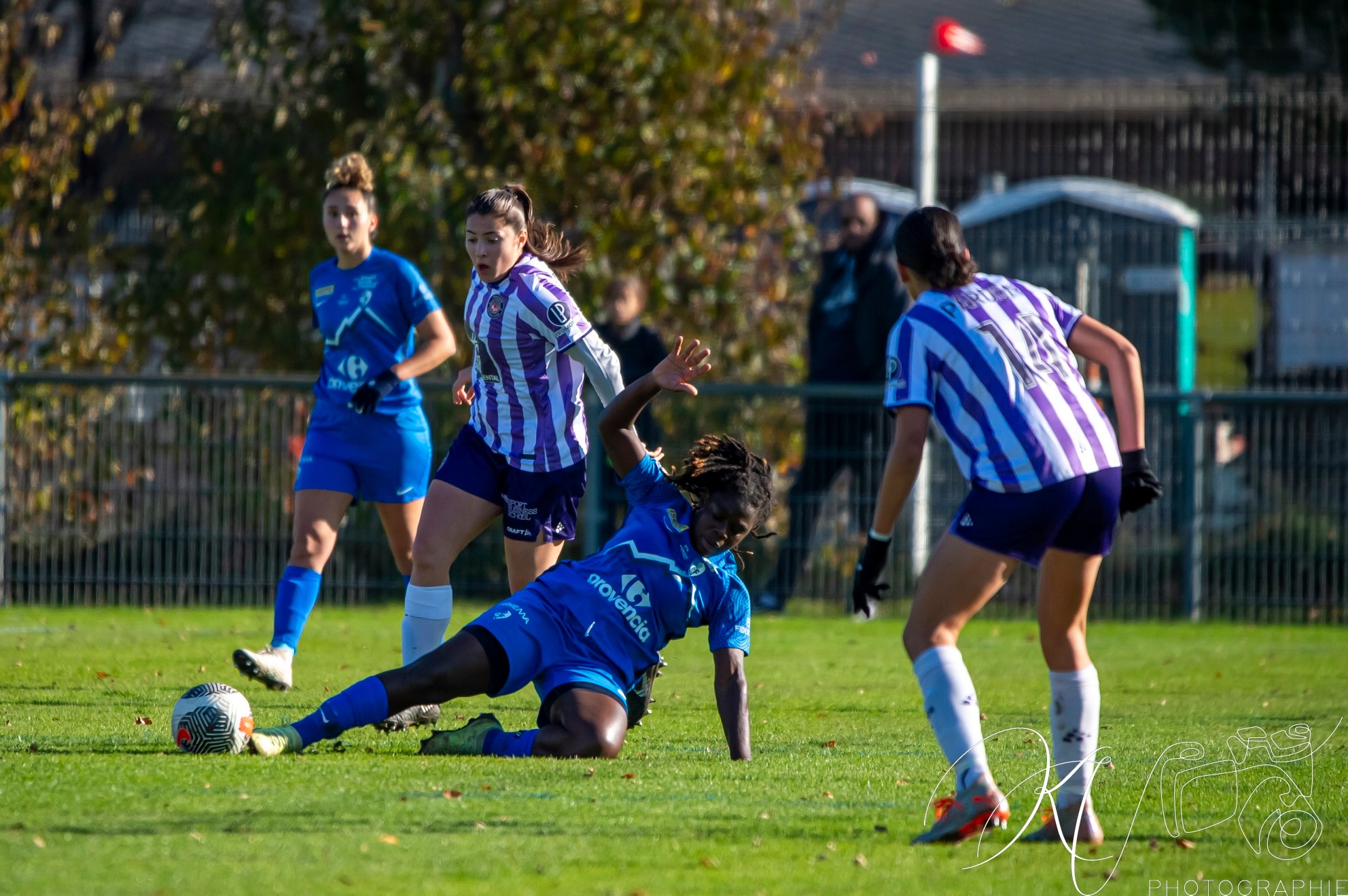  Grenoble Foot 38 - Toulouse FC - Soccer - Div 3 Fém - Grenoble F38 (0) vs (1) Toulouse FC (#D3F23GF38TFC11) Photo by: Karine Valentin | Siuxy Sports 2023-11-26