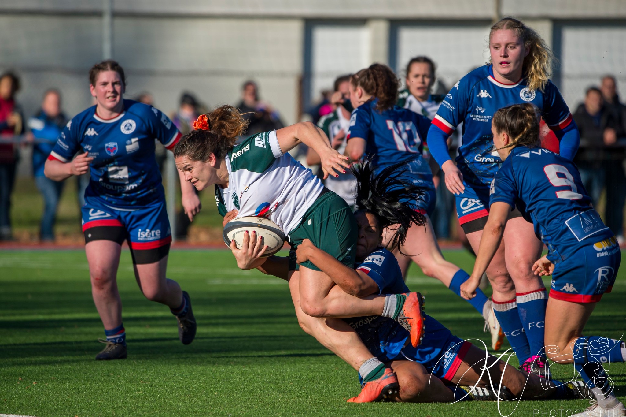  FC Grenoble Rugby - Section Paloise - Rugby - Elite 1 2023 - FC Grenoble (48) vs (12) Lons Section Paloise (#EL123FCGLSP12) Photo by: Karine Valentin | Siuxy Sports 2023-12-17