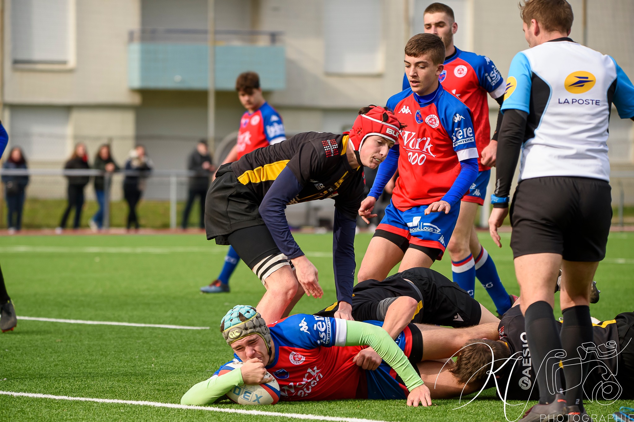  FC Grenoble Rugby - Stade Olympique de Chambéry rugby - Rugby - Alamercery (Amical) - FCG vs SOC (#2023AlamFCGSOC02) Photo by: Karine Valentin | Siuxy Sports 2023-02-25