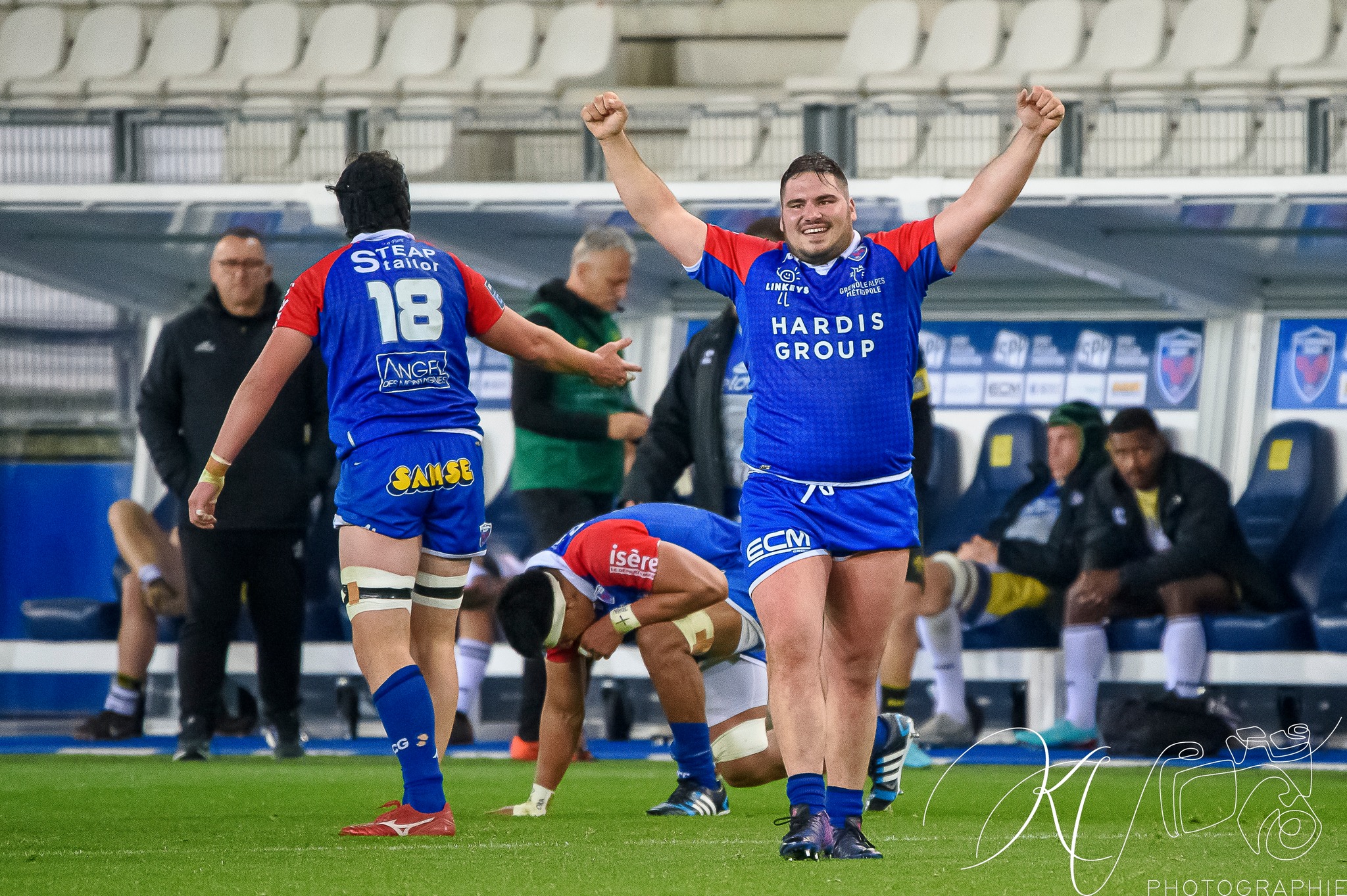  FC Grenoble Rugby - Stade Montois - Rugby - 2023 - FC Grenoble Rugby (33) vs (21) Stade Montois (#2023FCGvSM04) Photo by: Karine Valentin | Siuxy Sports 2023-04-07