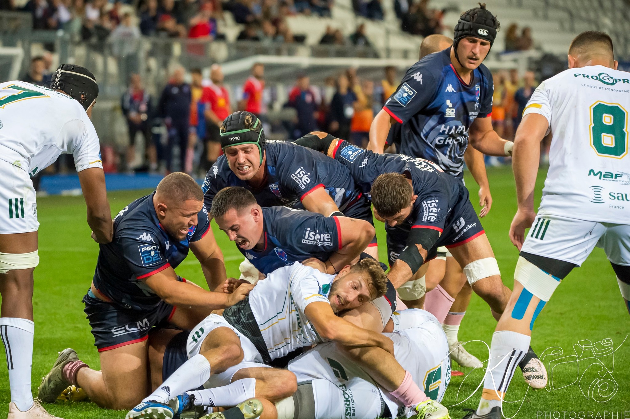  FC Grenoble Rugby - US Montauban - Rugby - Pro D2 - FC Grenoble (37) vs (16) US Montauban (#2023FCGUSM10) Photo by: Karine Valentin | Siuxy Sports 2023-10-19